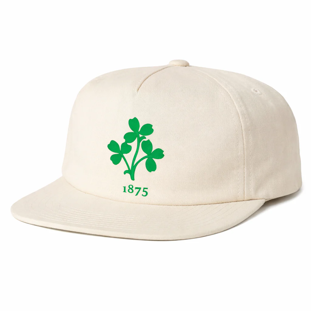 Nations of Rugby Ireland Vintage Brushed Cotton Cap - Image 2