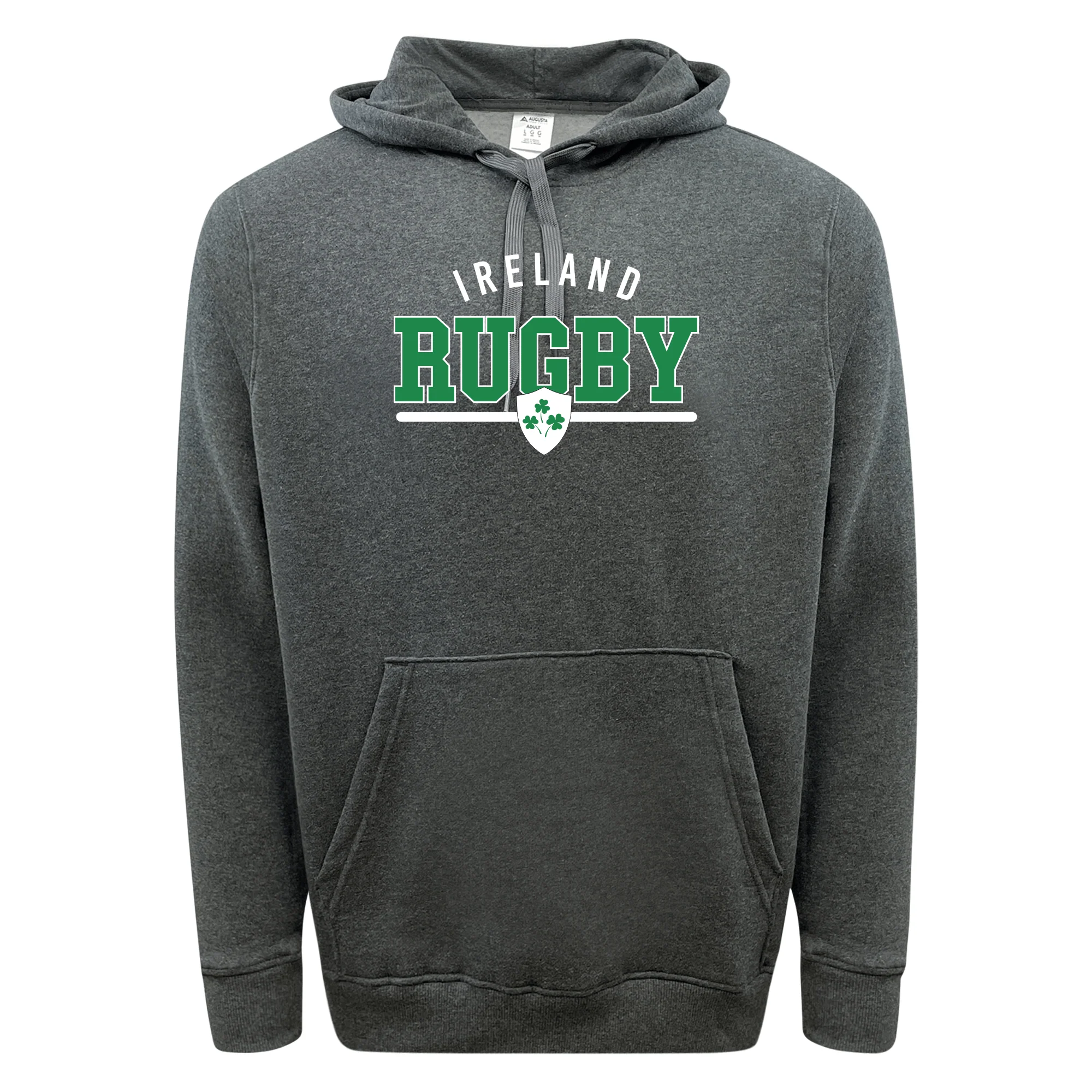 Nations of Rugby Ireland Wordmark 60/40 Pullover Hoodie - Image 4