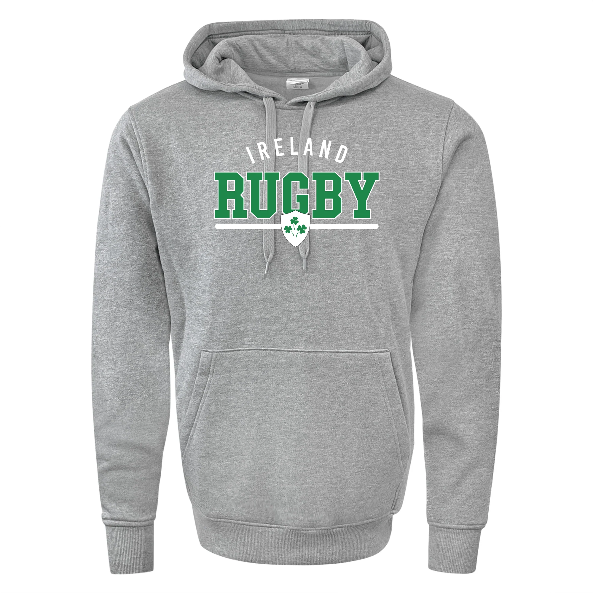 Nations of Rugby Ireland Wordmark 60/40 Pullover Hoodie - Image 5