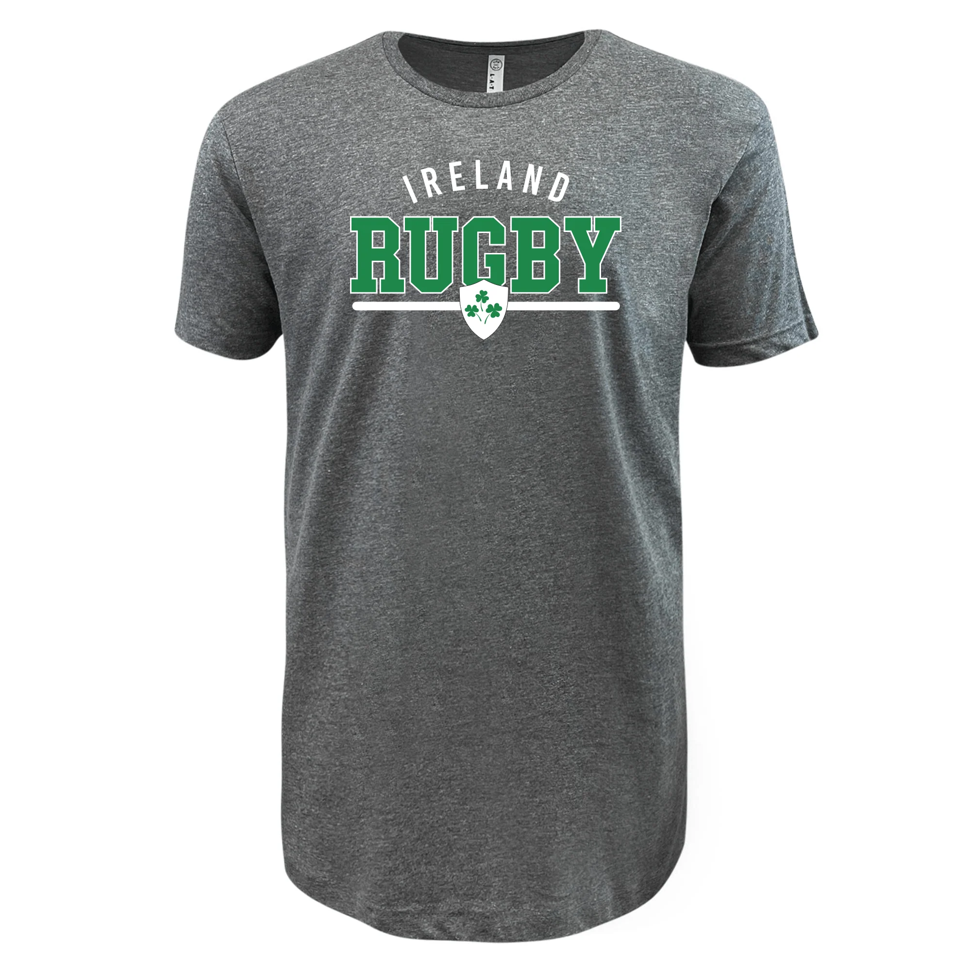 Nations of Rugby Ireland Wordmark Supersoft Tee - Image 3