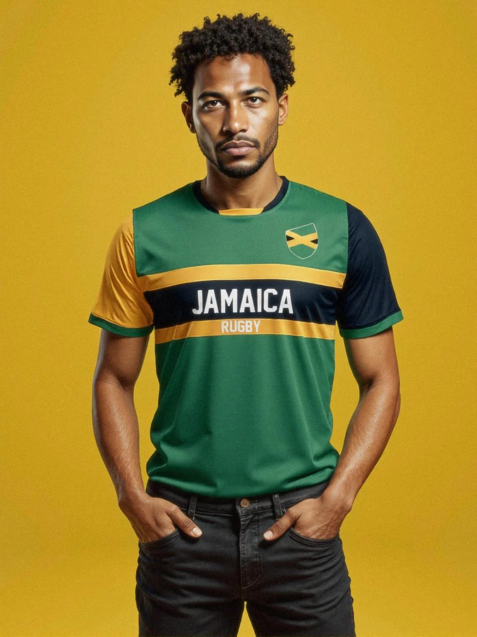 Nations of Rugby Jamaica Supporters Jersey - Image 10
