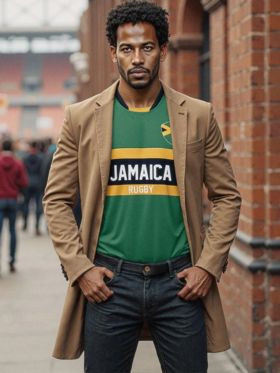 Nations of Rugby Jamaica Supporters Jersey - Image 13