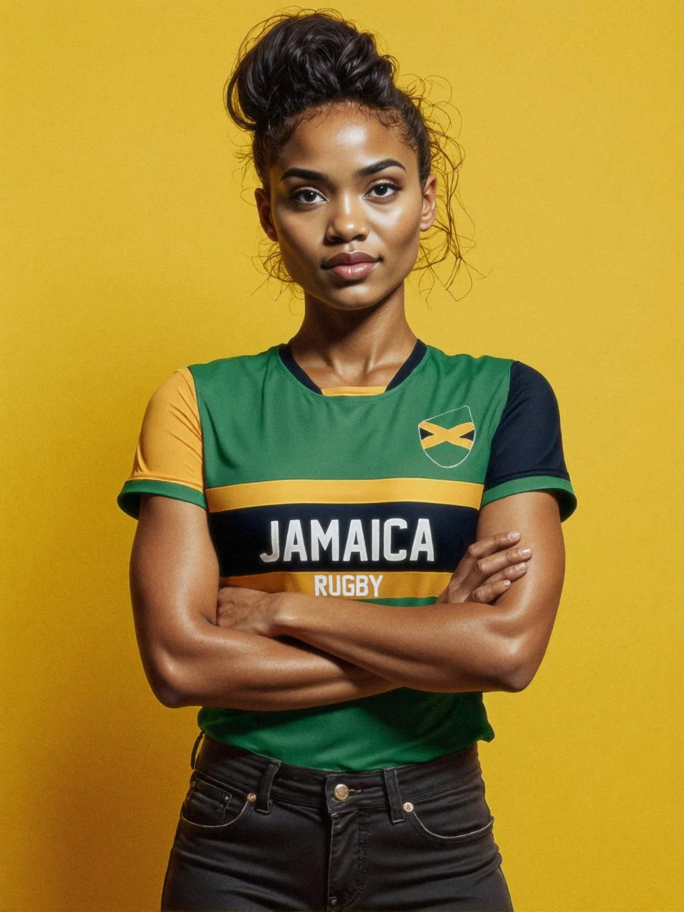 Nations of Rugby Jamaica Supporters Jersey - Image 7