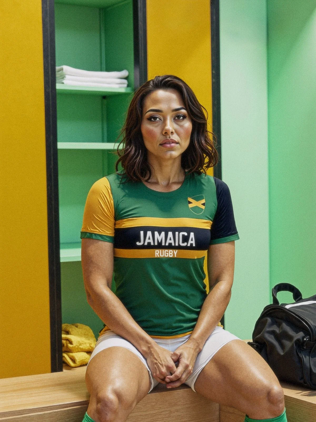 Nations of Rugby Jamaica Supporters Jersey - Image 8