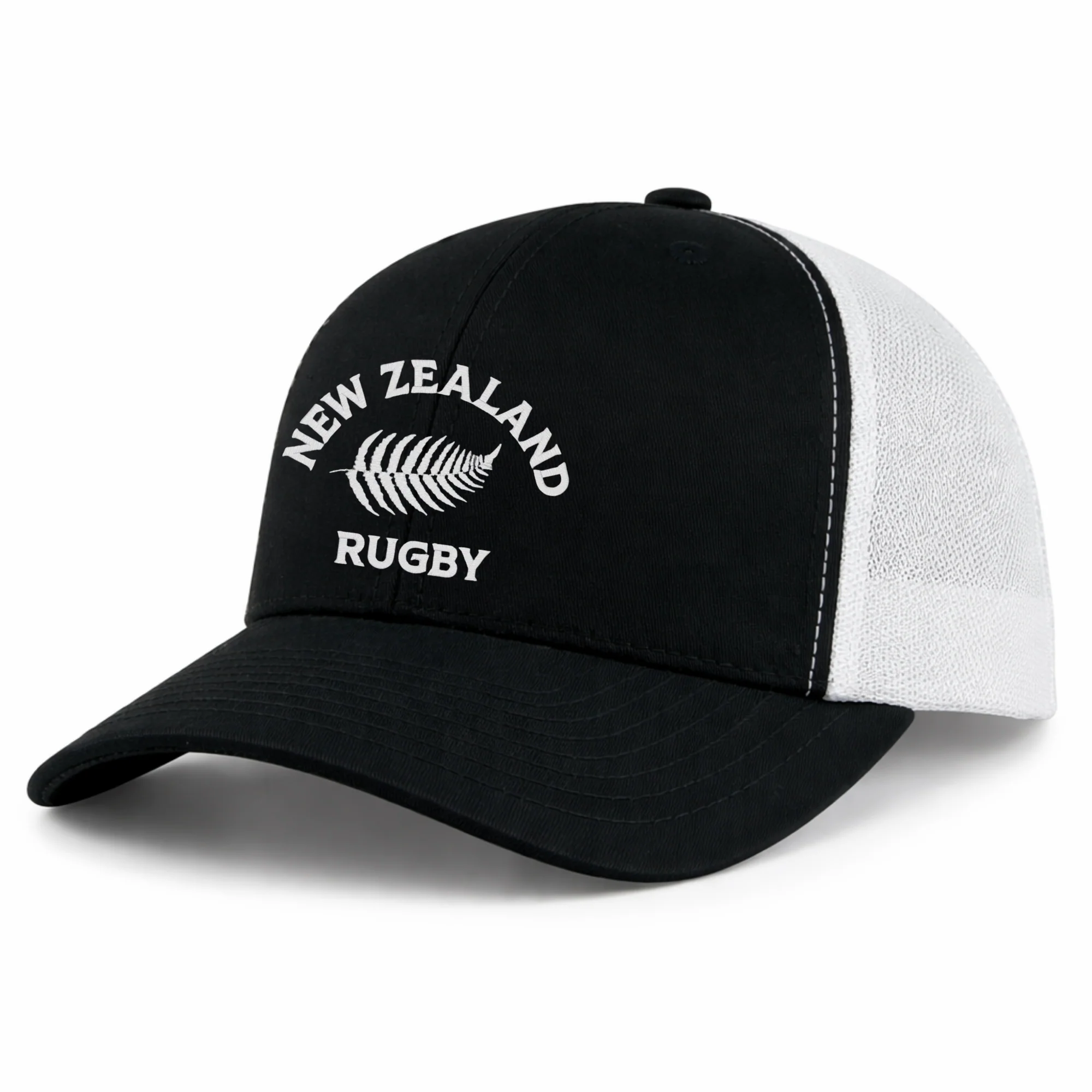 Nations of Rugby New Zealand Retro Trucker Cap - Image 2