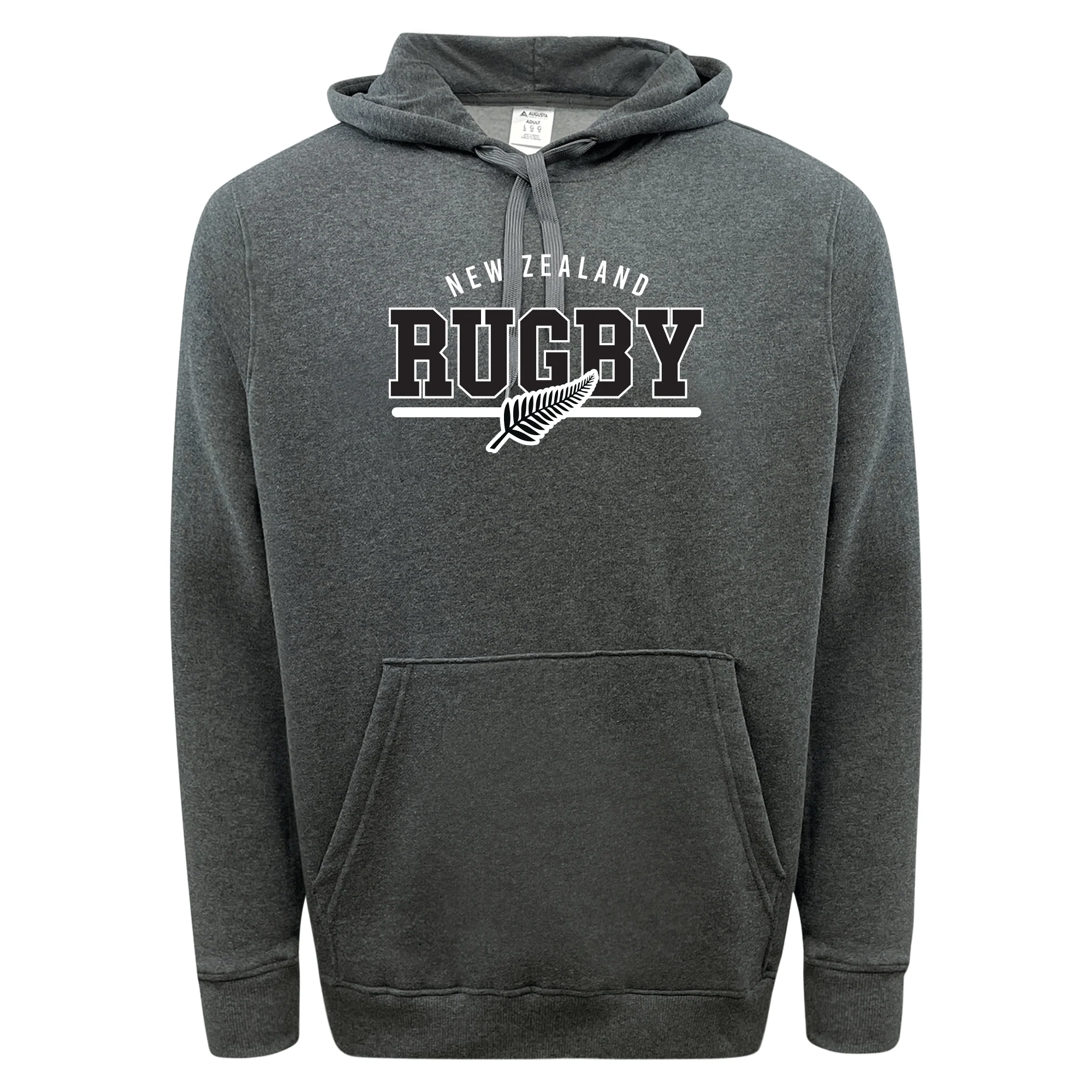 Nations of Rugby New Zealand Wordmark 60/40 Pullover Hoodie - Image 3