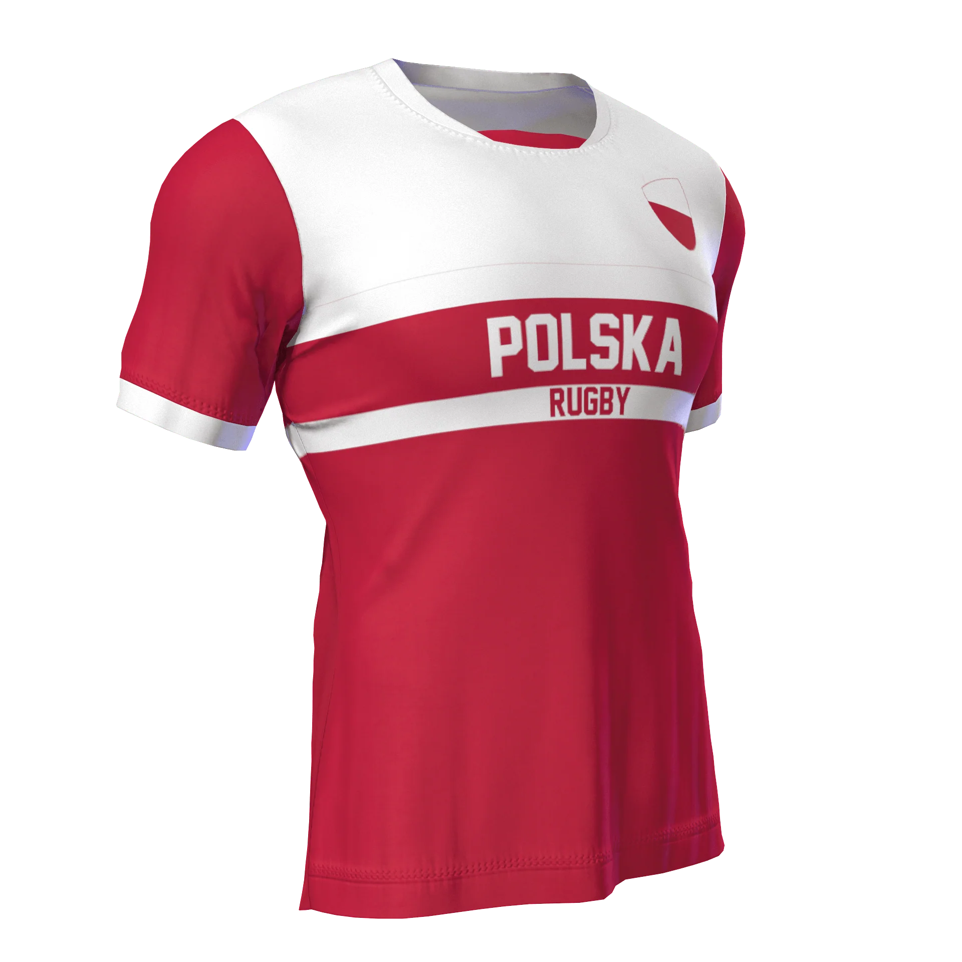 Nations of Rugby Polska Supporters Jersey - Image 2