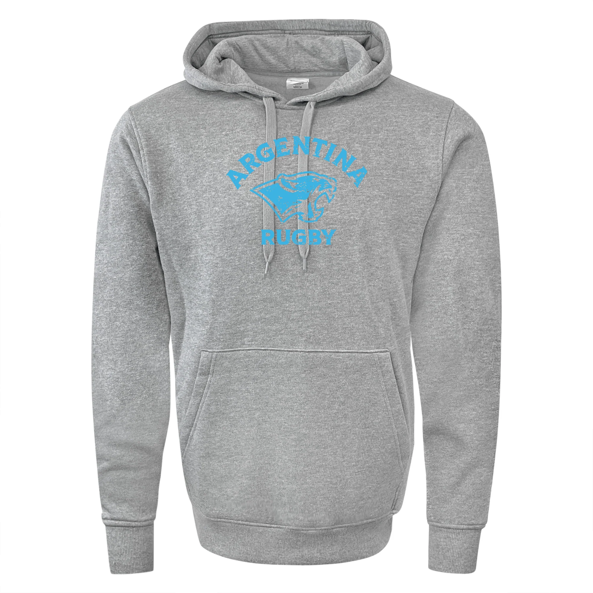 Nations of Rugby Sky Argentina Rugby 60/40 Pullover Hoodie - Image 3