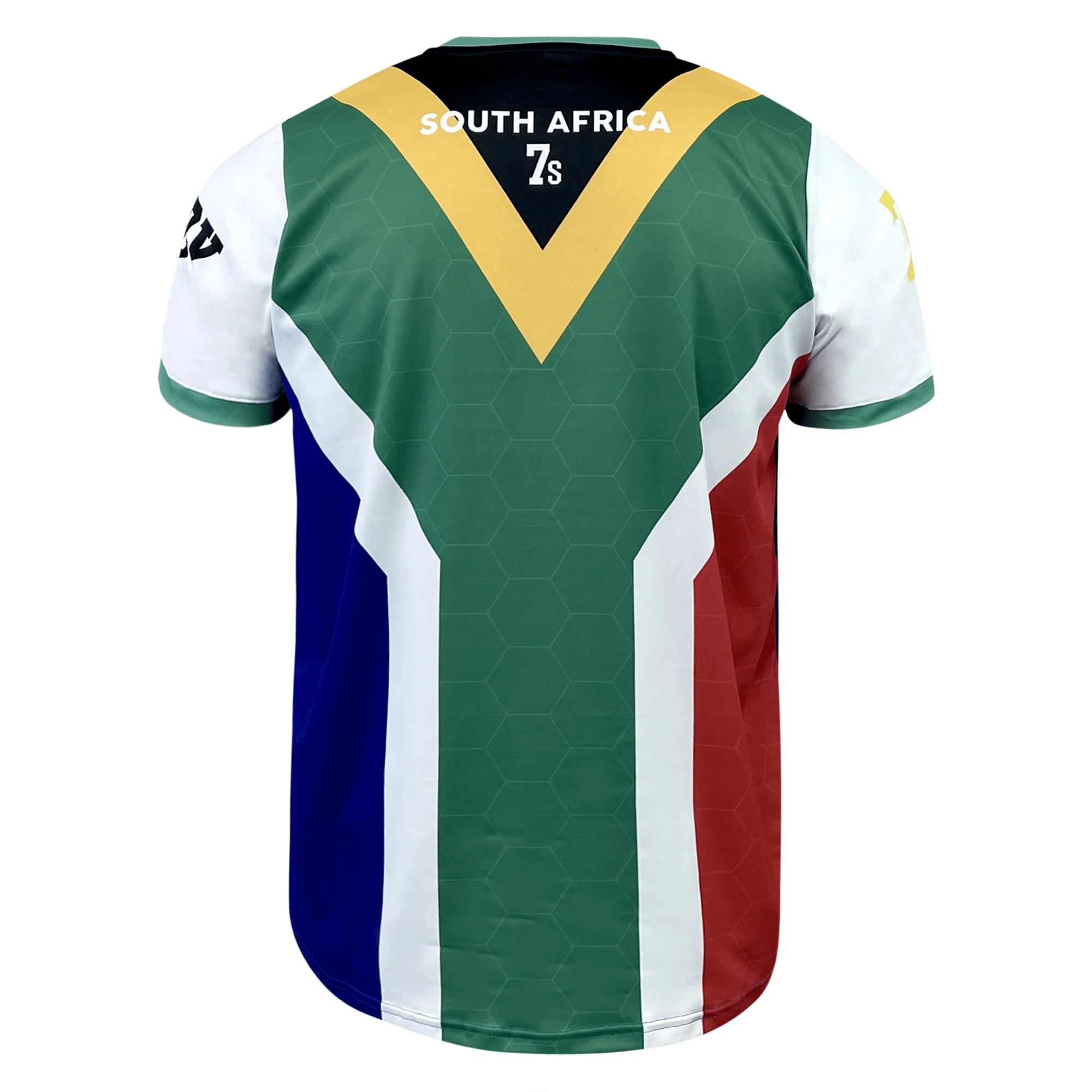 Nations of Rugby South Africa Sevens Rugby Flag Jersey - Image 3