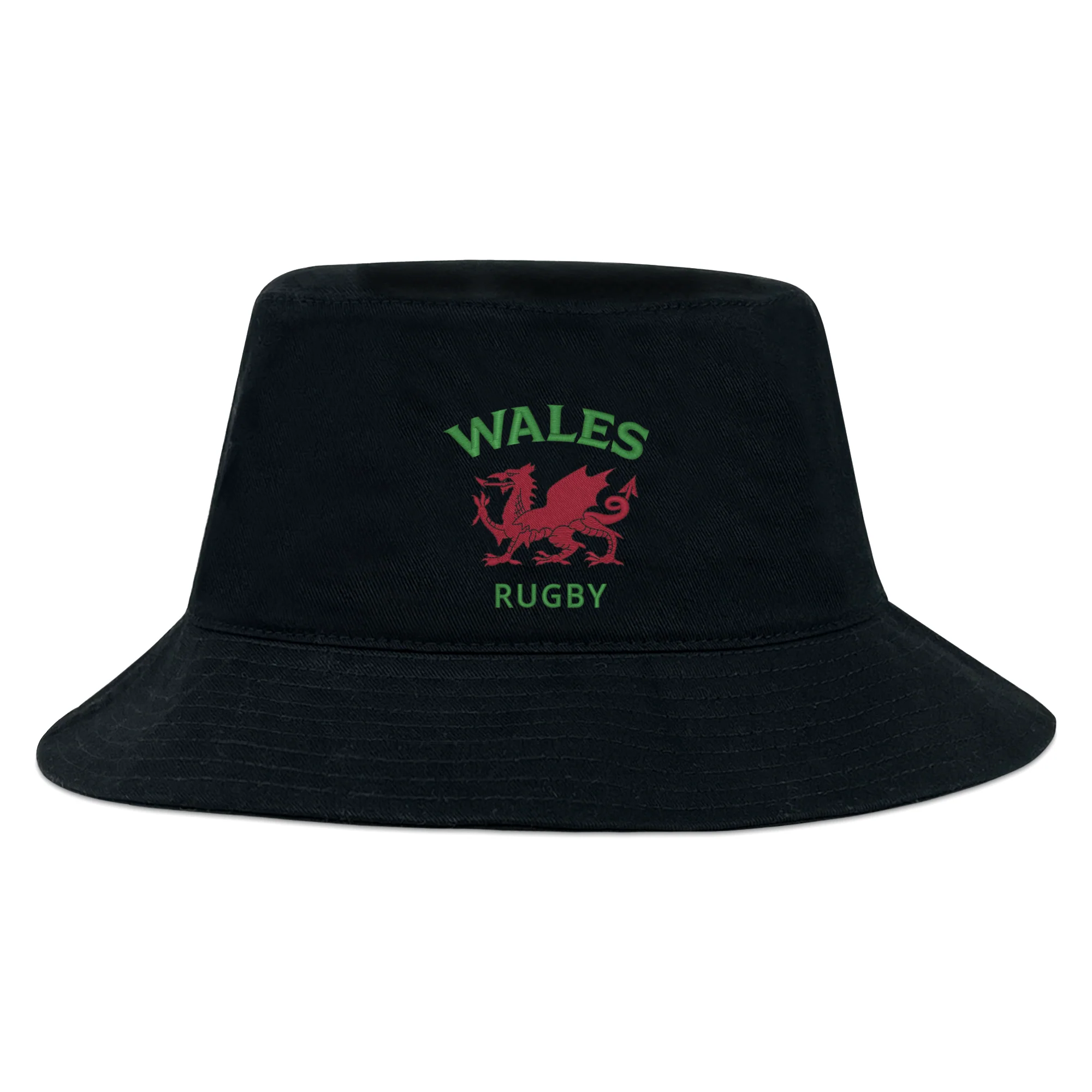 Nations of Rugby Wales Rugby Crusher Bucket Hat - Image 3