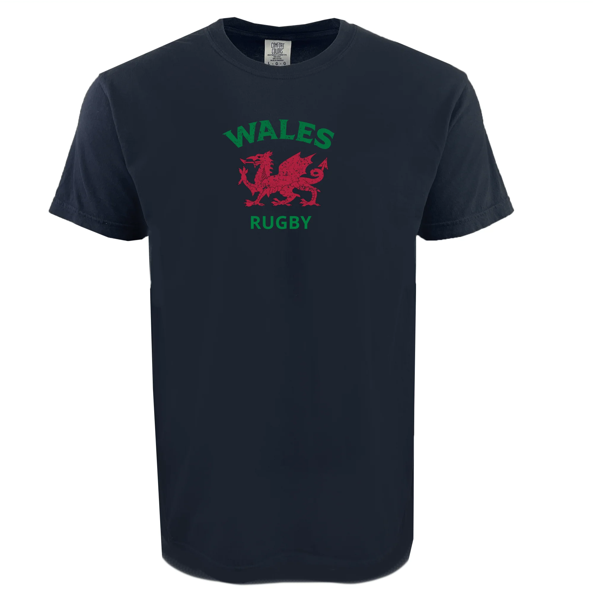 Nations of Rugby Wales Heavy Comfort Tee