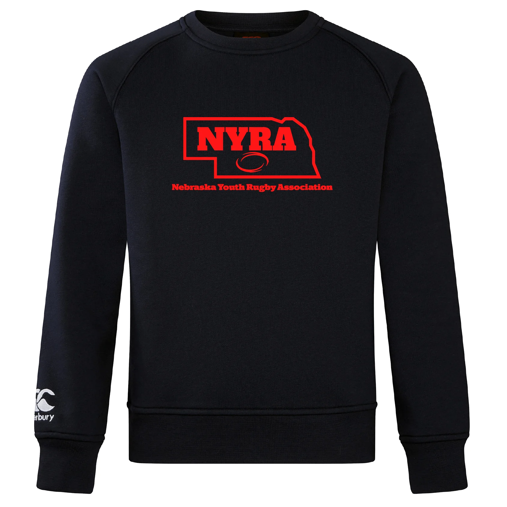 Nebraska Youth Rugby Association Club Crew Sweatshirt by Canterbury