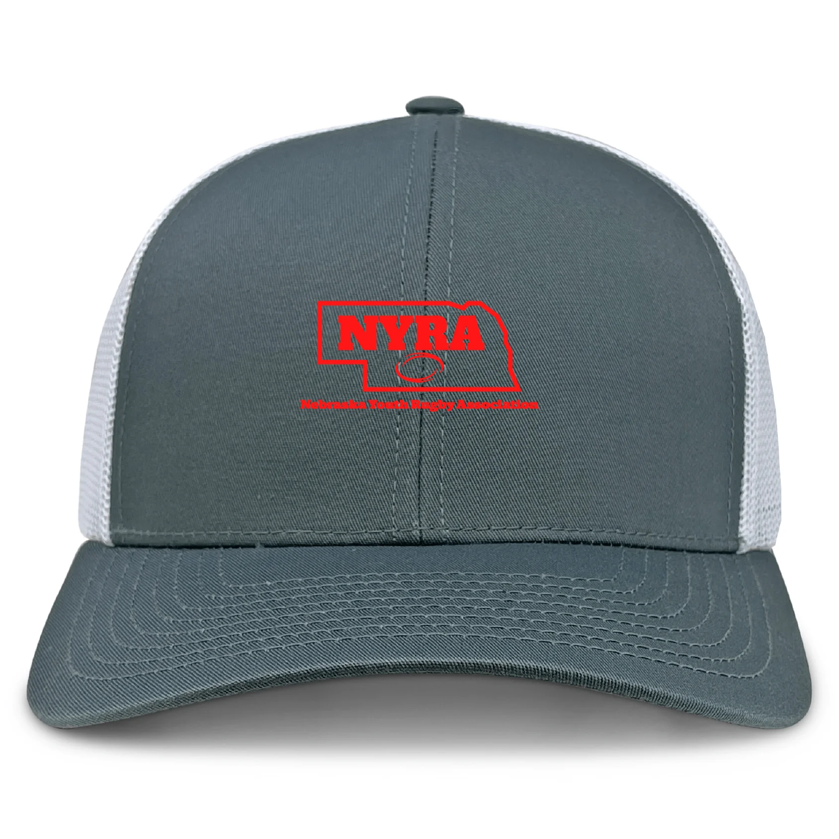 Nebraska Youth Rugby Association Retro Trucker Cap - Image 2