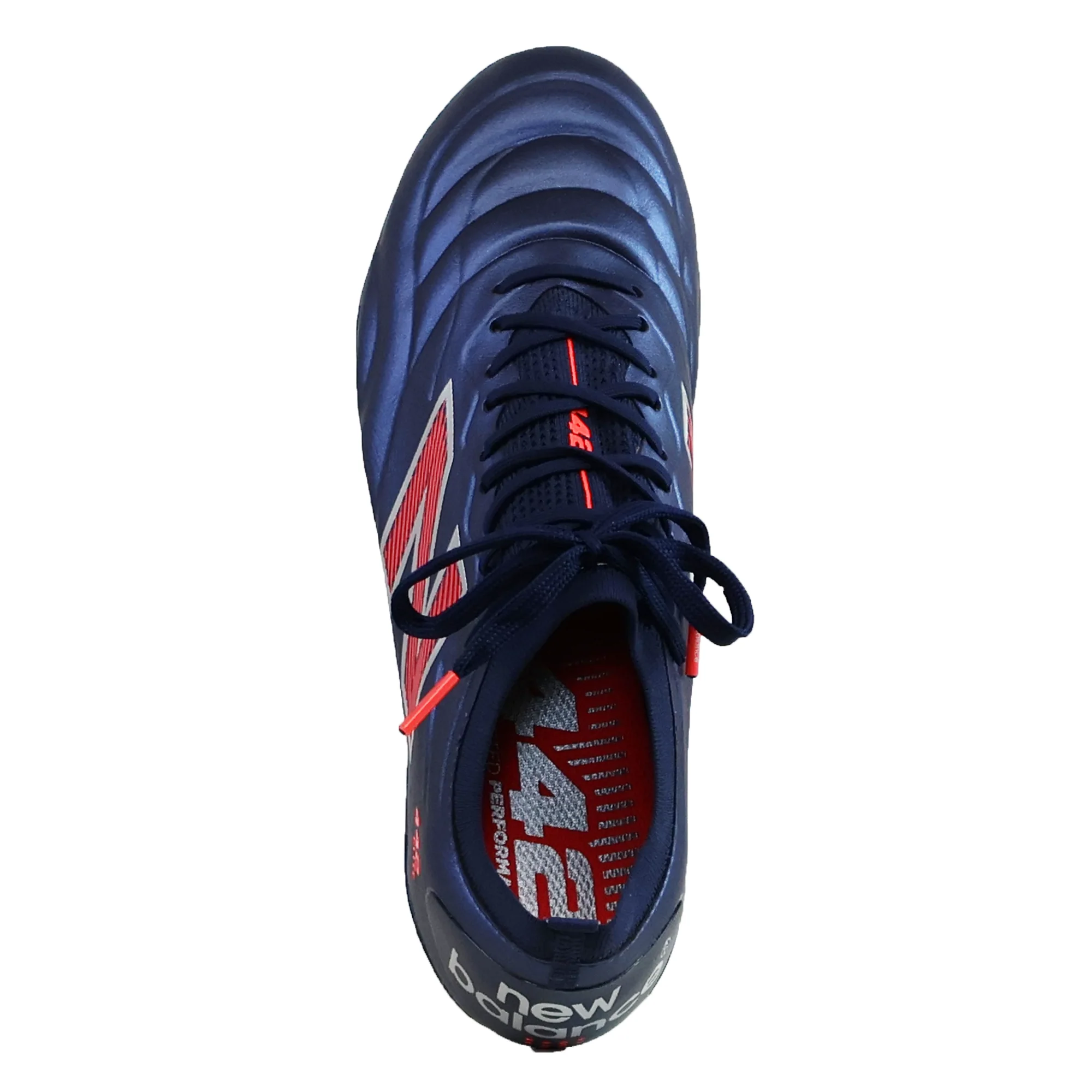 New Balance Wide 442 V2 Elite FG - Navy/Energy Red - Image 4