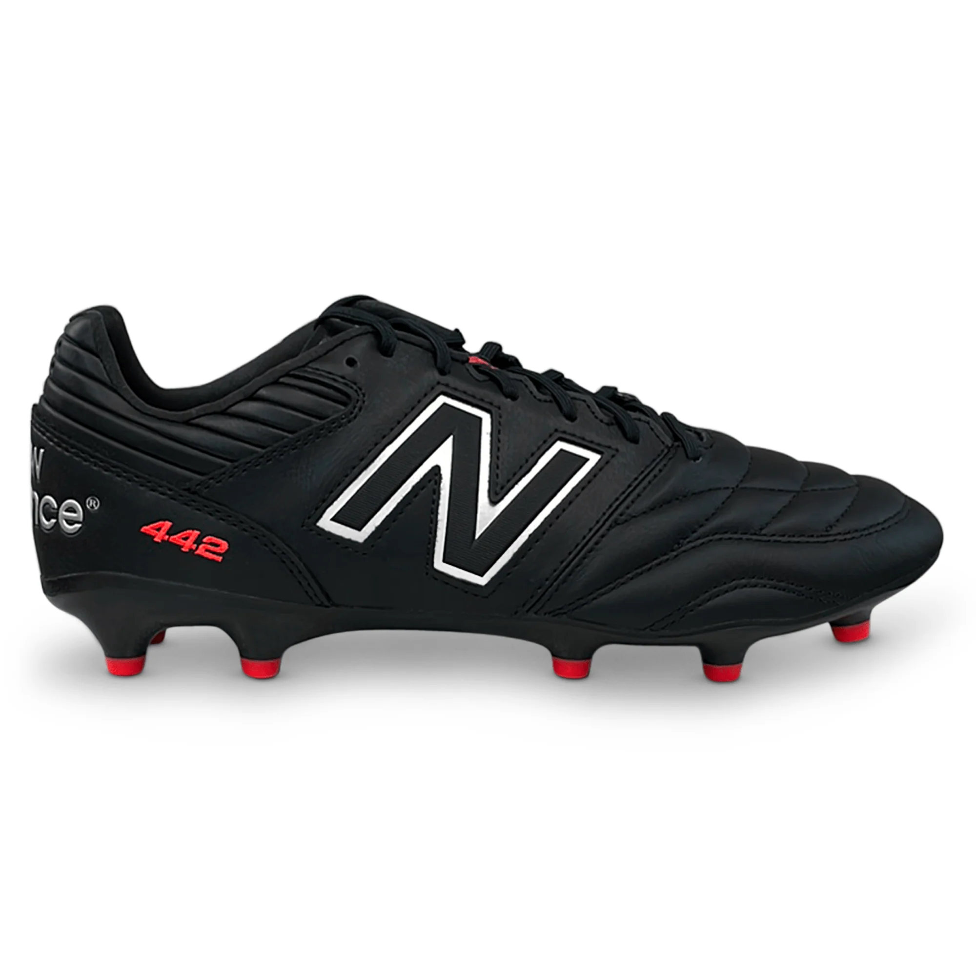 New Balance 442 V2 Pro FG - Black/Silver - Image 5