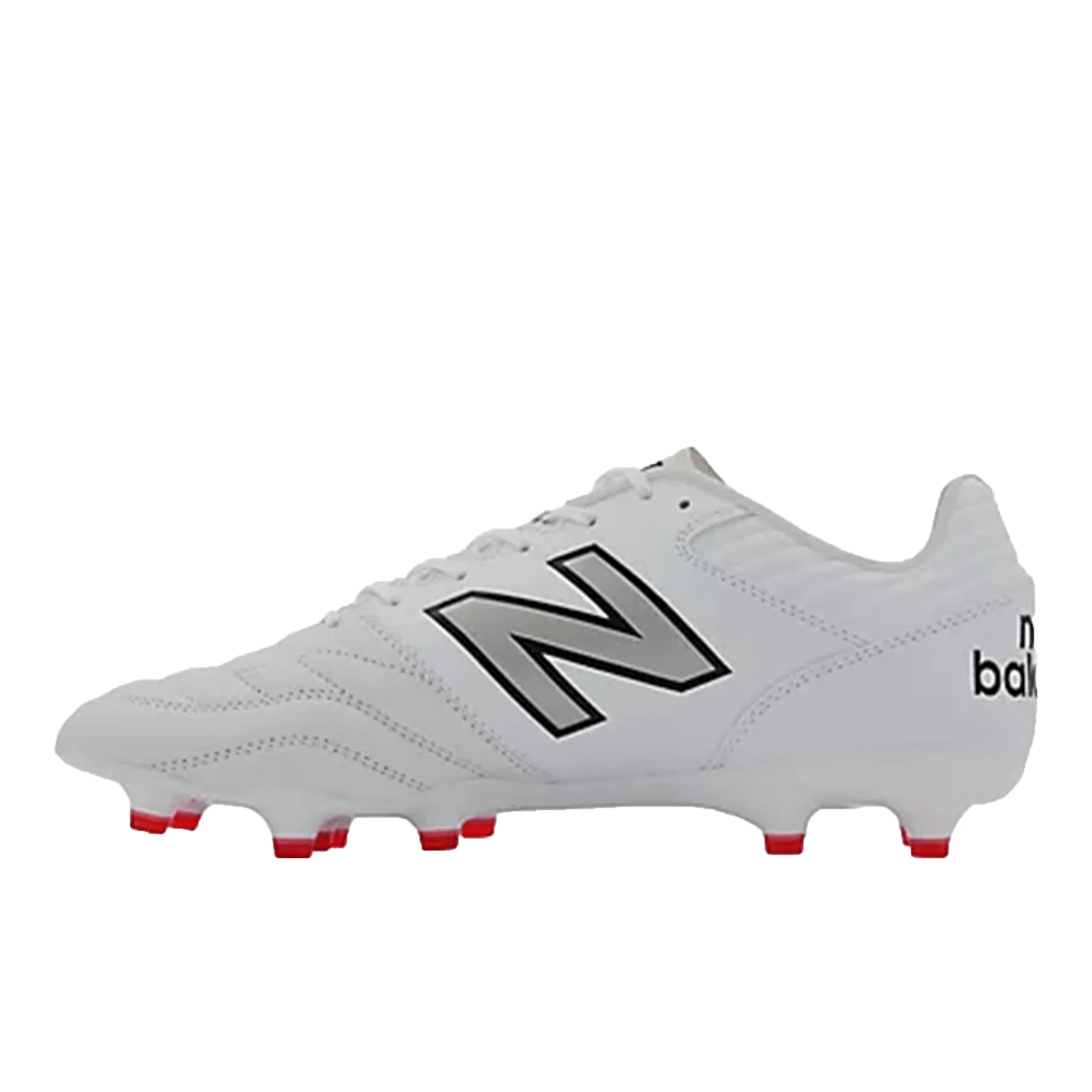 New Balance 442 V2 Pro FG - White/Silver - Image 3