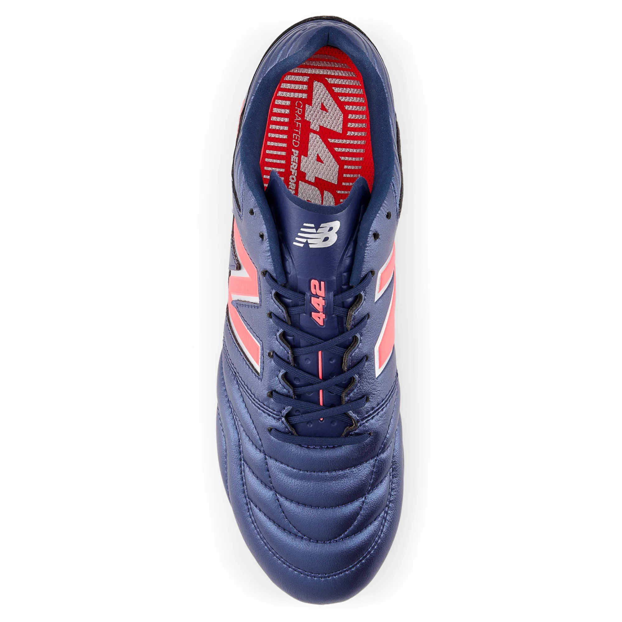 New Balance Wide 442 V2 Pro FG - Navy/Energy Red - Image 4