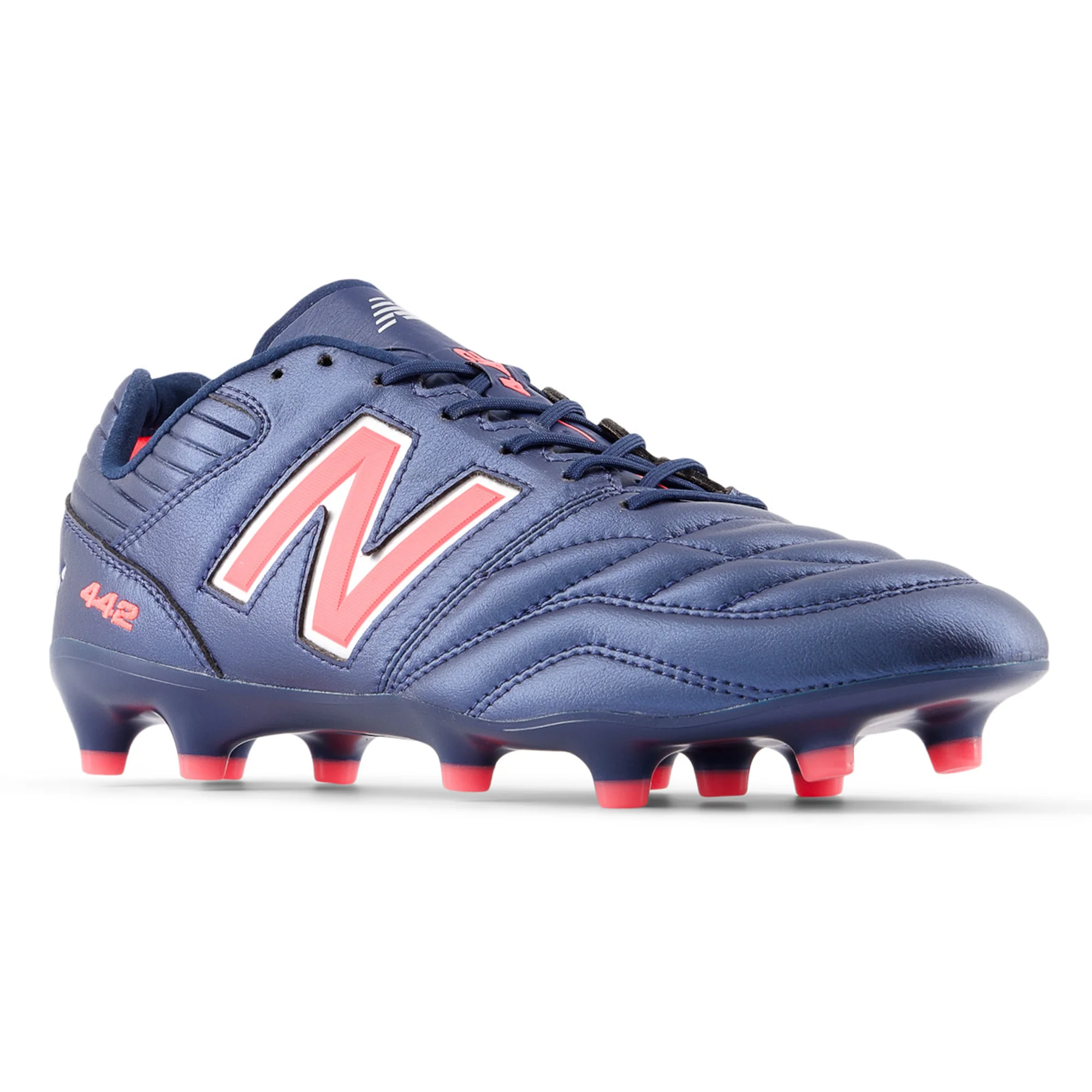 New Balance Wide 442 V2 Pro FG - Navy/Energy Red - Image 6