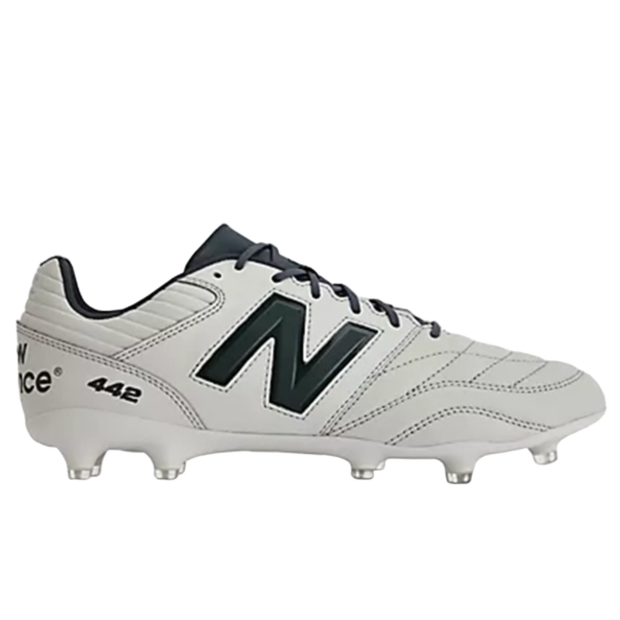 New Balance Wide 442 V2 Pro FG - Concrete/Grey Matter/Blacktop - Image 3