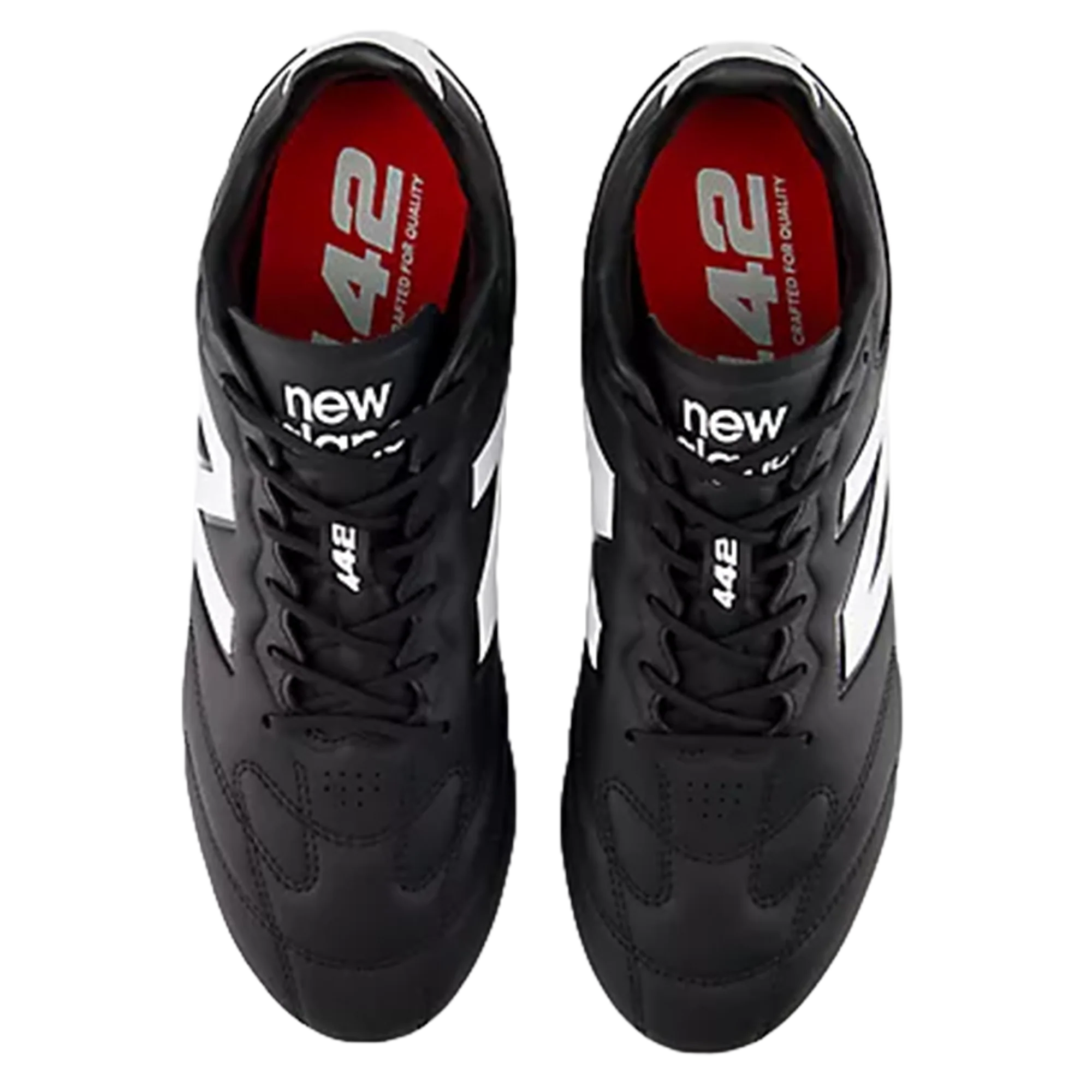 New Balance Wide 442 Pro FG v3 - Black/White - Image 4