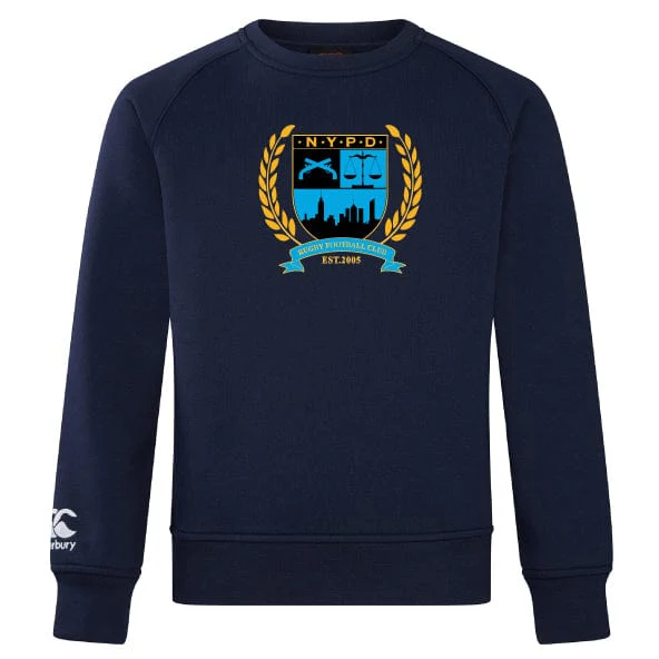 New York Police Dept. Rugby Club Crew Sweatshirt by Canterbury - Image 2