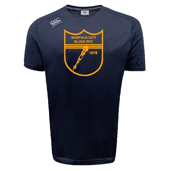 Norfolk Blues Tempo Vapodri T-Shirt by Canterbury - Image 2