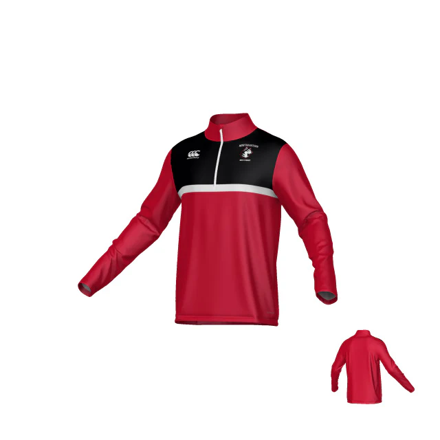 Northeastern University Men's Rugby Canterbury Legacy Midlayer 1/4 Zip
