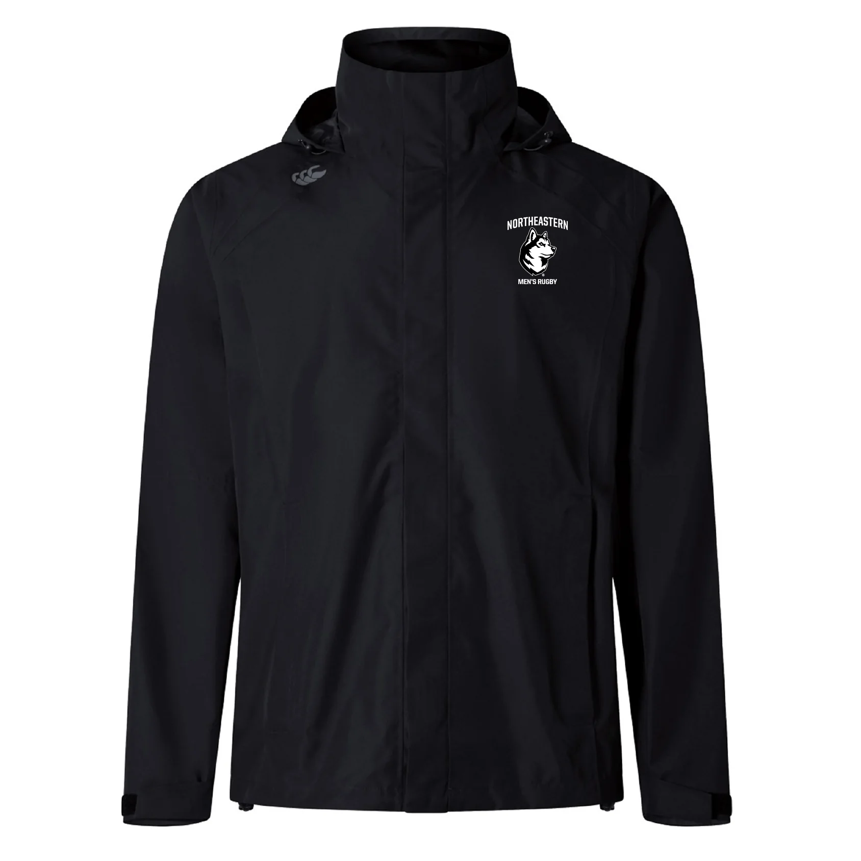Northeastern University Men's Rugby Elite Storm Jacket by Canterbury