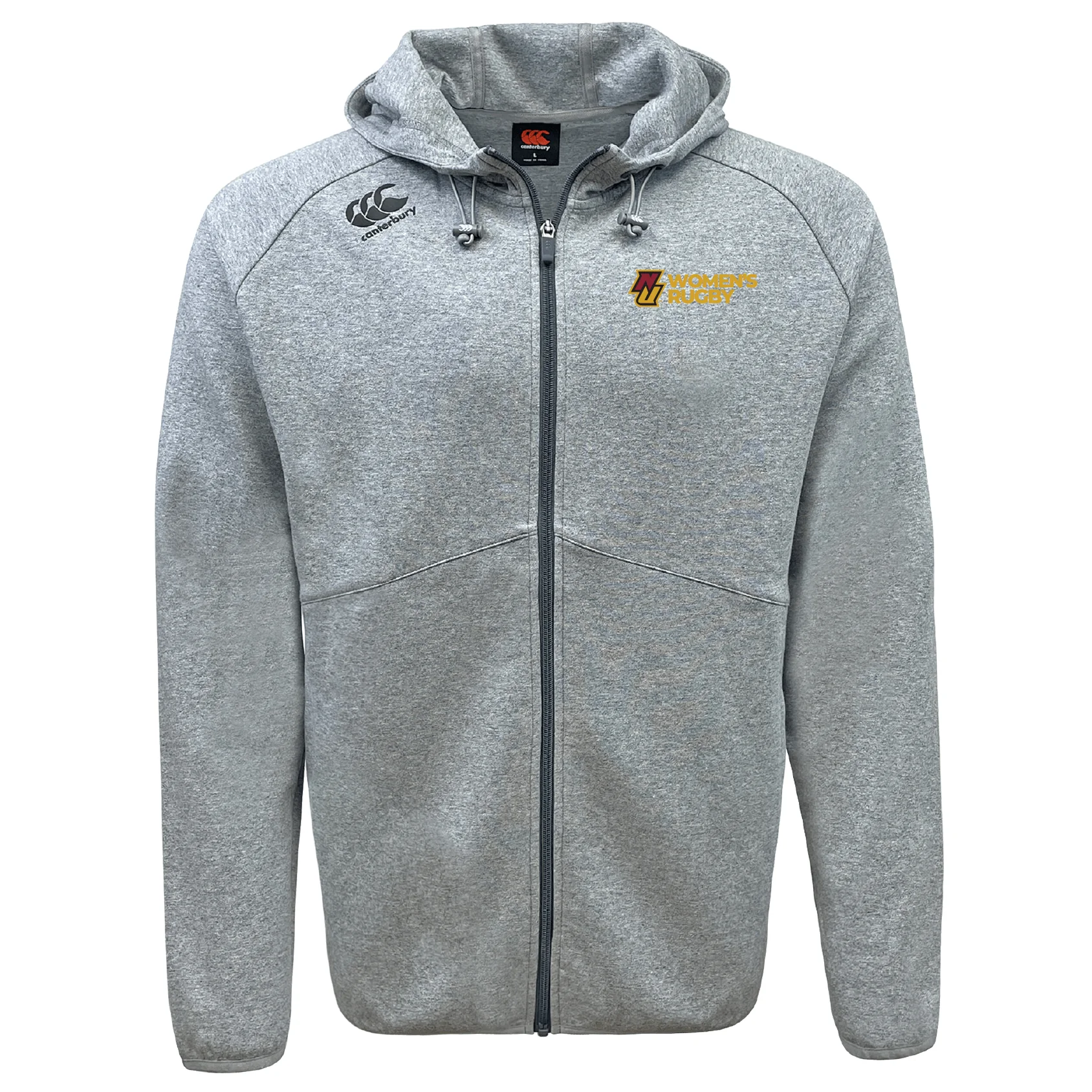 Norwich University Women's Rugby Tempo Vapodri Full-Zip Hoodie by Canterbury