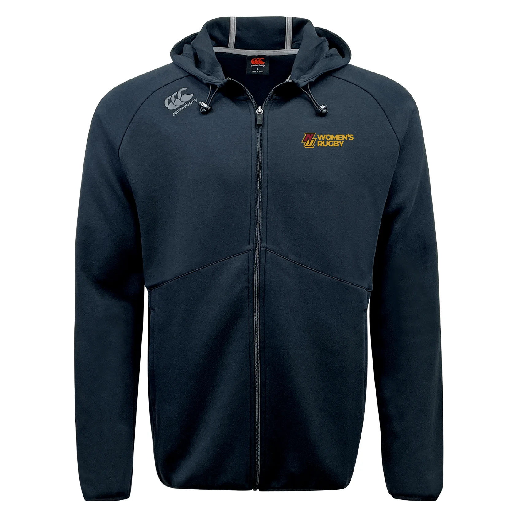 Norwich University Women's Rugby Tempo Vapodri Full-Zip Hoodie by Canterbury - Image 2