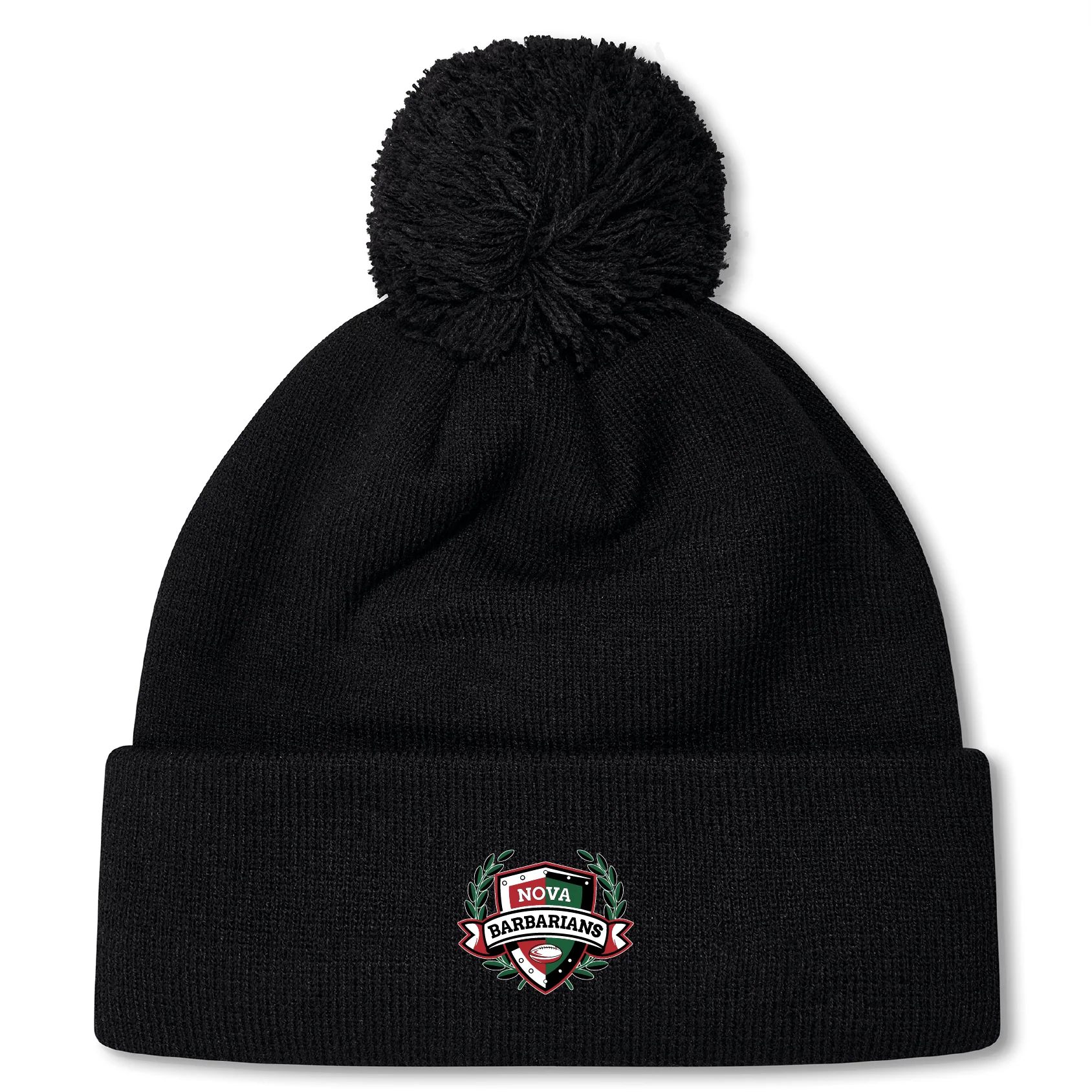 NOVA Barbarians Pom Pom Beanie by Canterbury