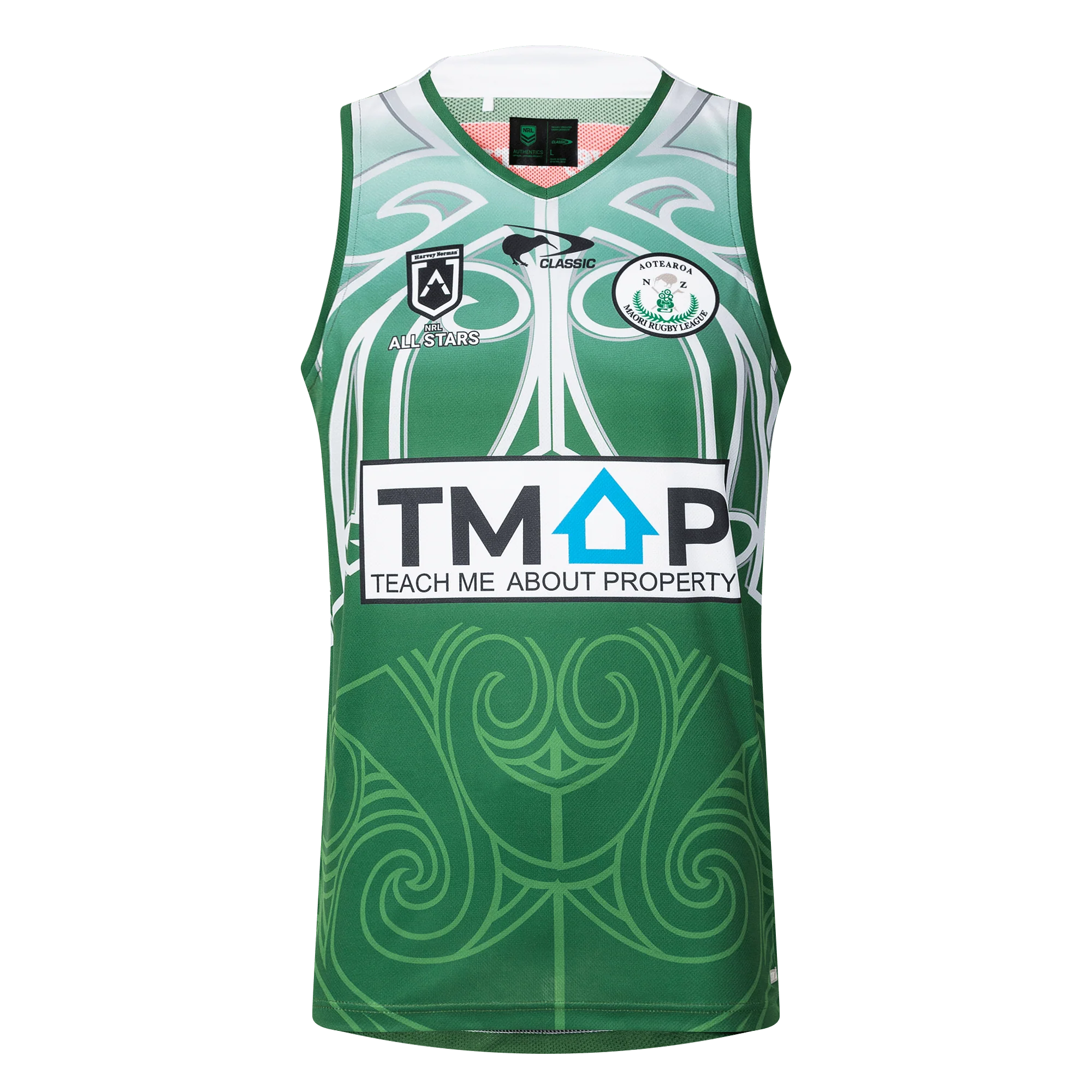 NRL Maori All Stars 25/26 Pro Training Singlet by Classic Sportswear