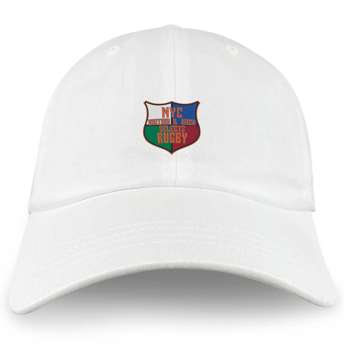 NYC British and Irish Selects Adult Low-Profile Cotton Twill Dad Cap - Image 2