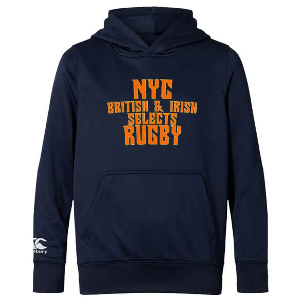 NYC British and Irish Selects Club Lightweight Hoodie by Canterbury - Image 2