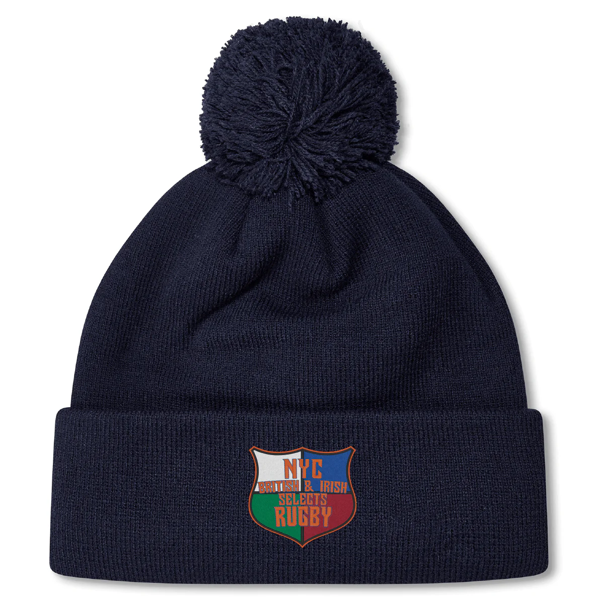 NYC British and Irish Selects Pom Pom Beanie by Canterbury