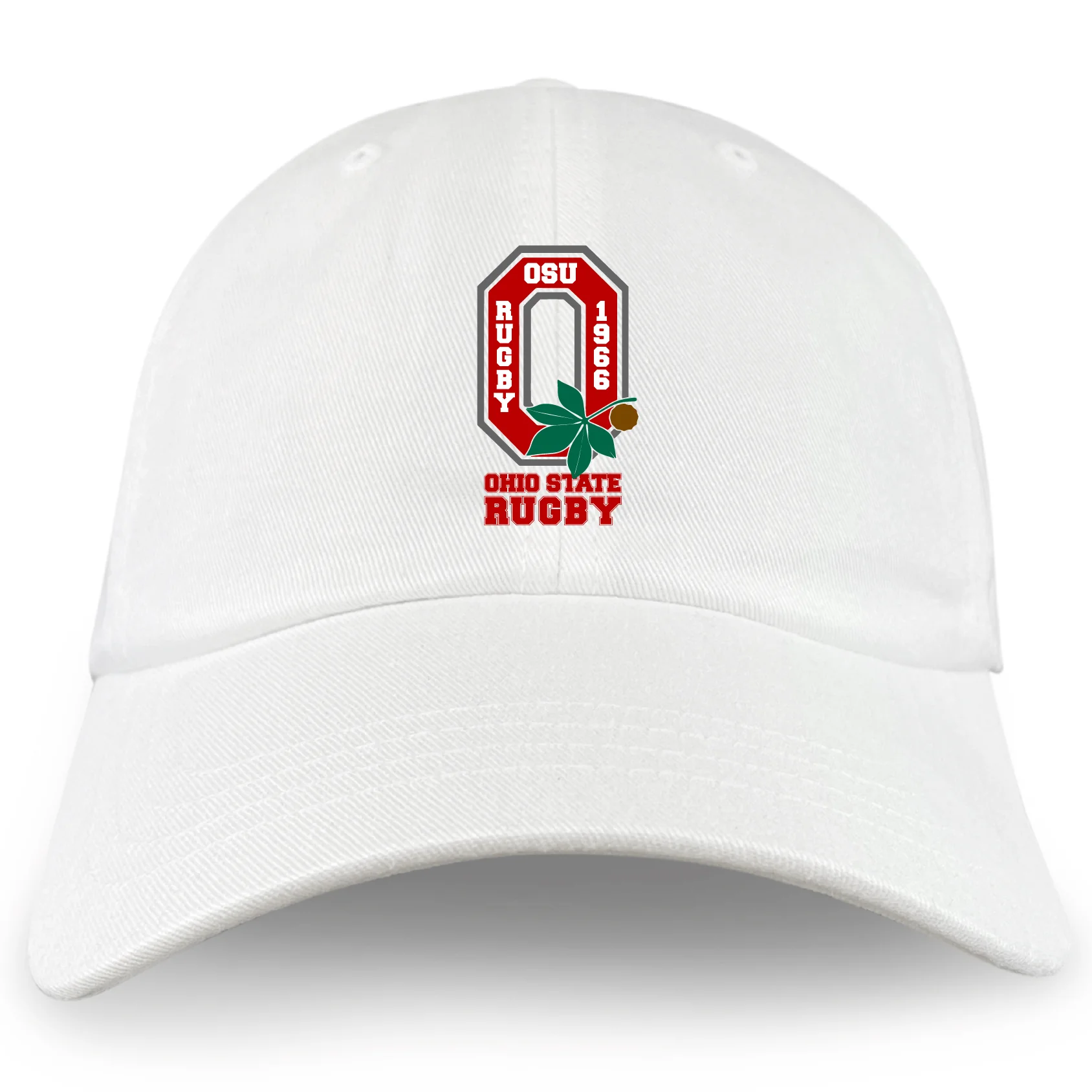 Ohio State University Alumni Adult Low-Profile Cotton Twill Dad Cap - Image 3