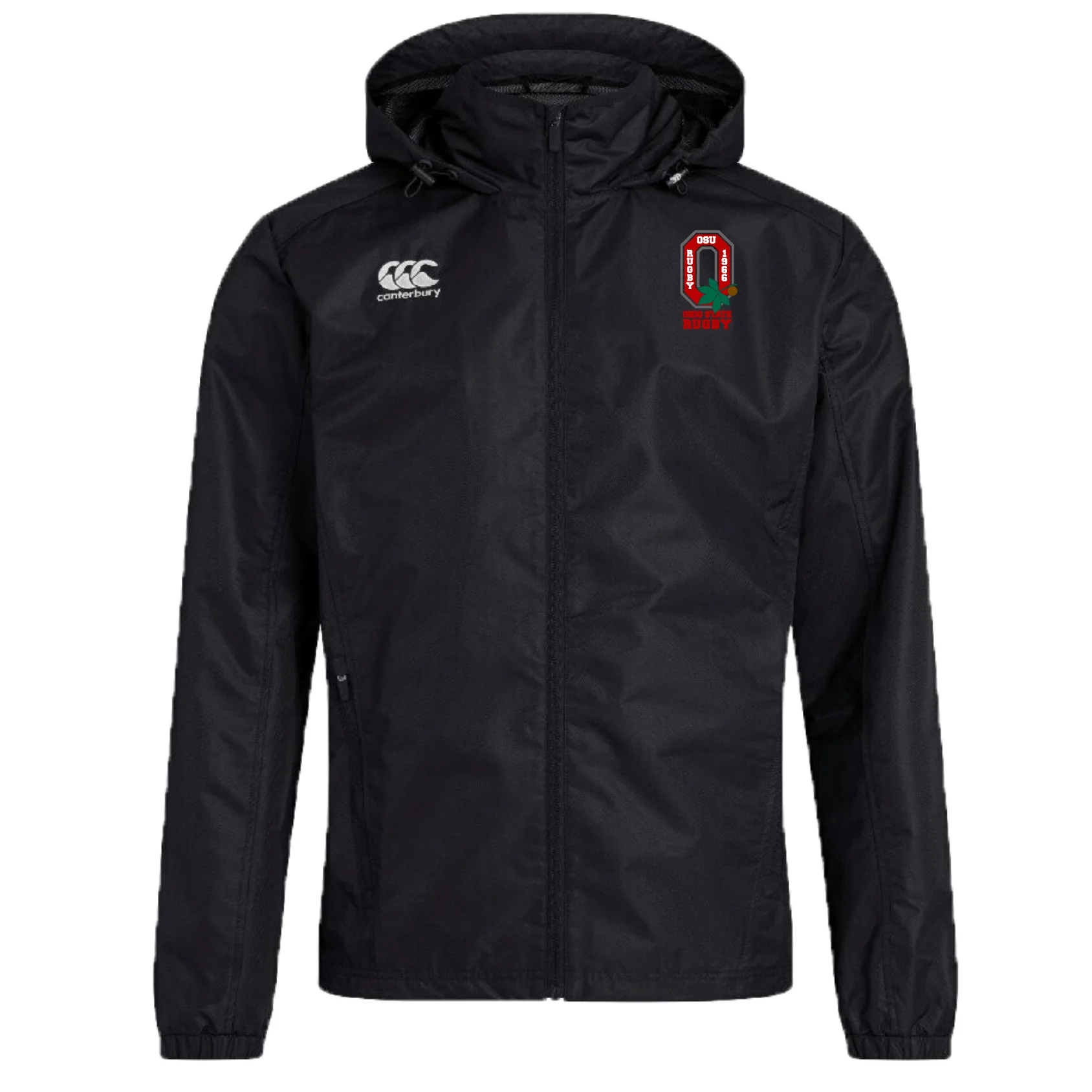 Ohio State University Alumni Club Vaposhield Full Zip Rain Jacket by Canterbury
