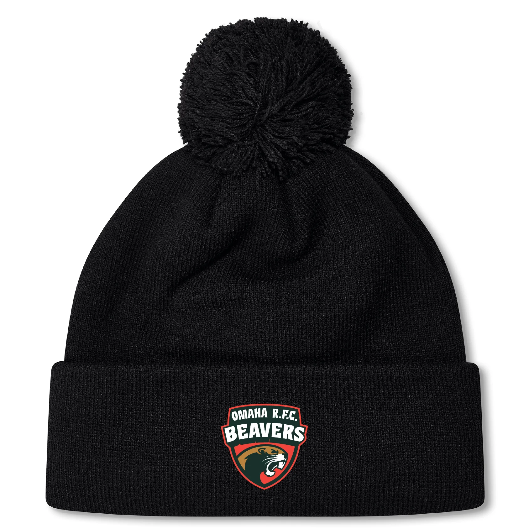 Omaha Beavers RFC Pom Pom Beanie by Canterbury
