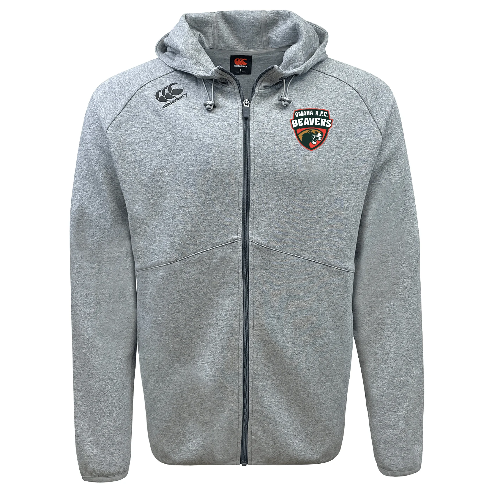 Omaha Beavers RFC Tempo Vapodri Full-Zip Hoodie by Canterbury