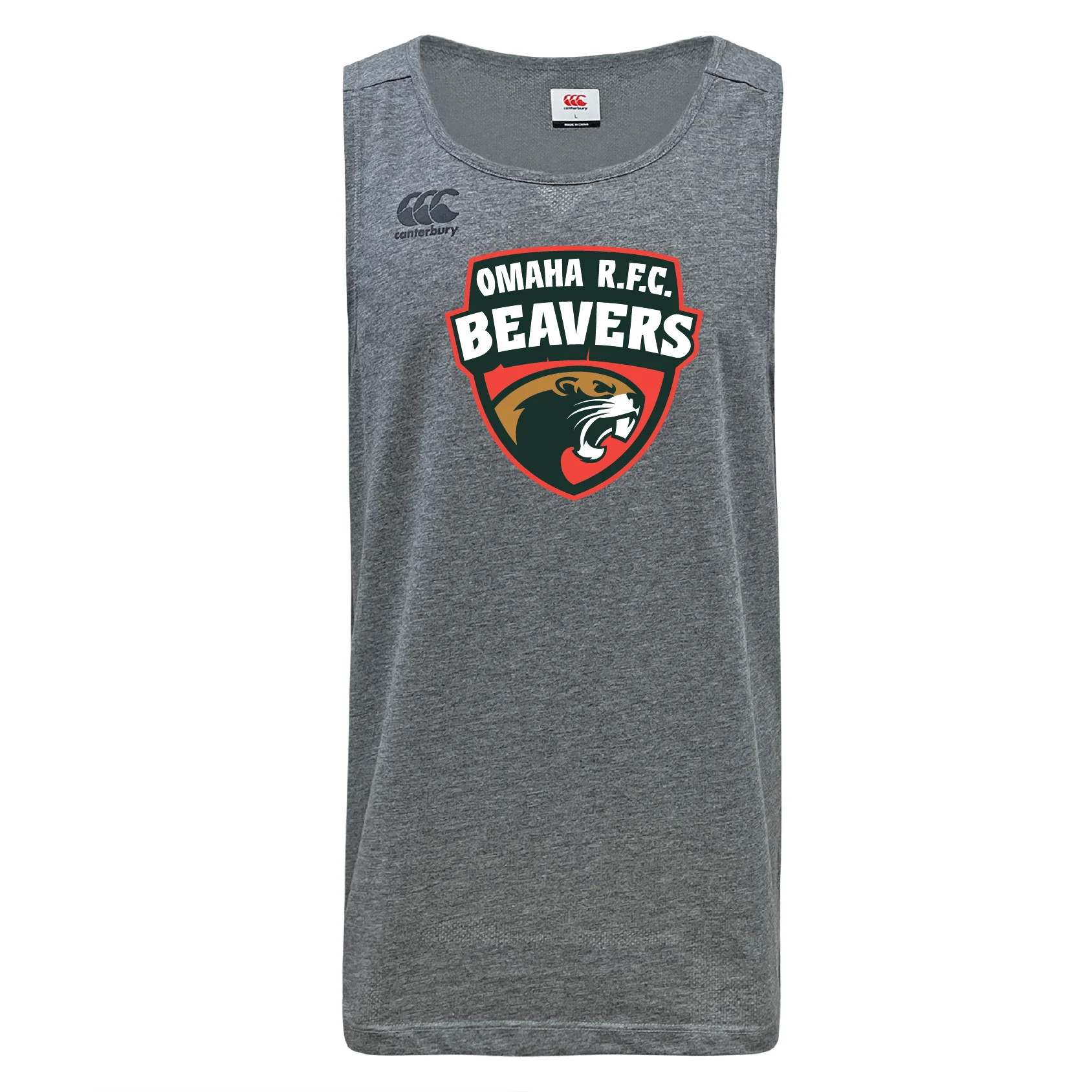 Omaha Beavers RFC Tempo Vapodri Singlet by Canterbury