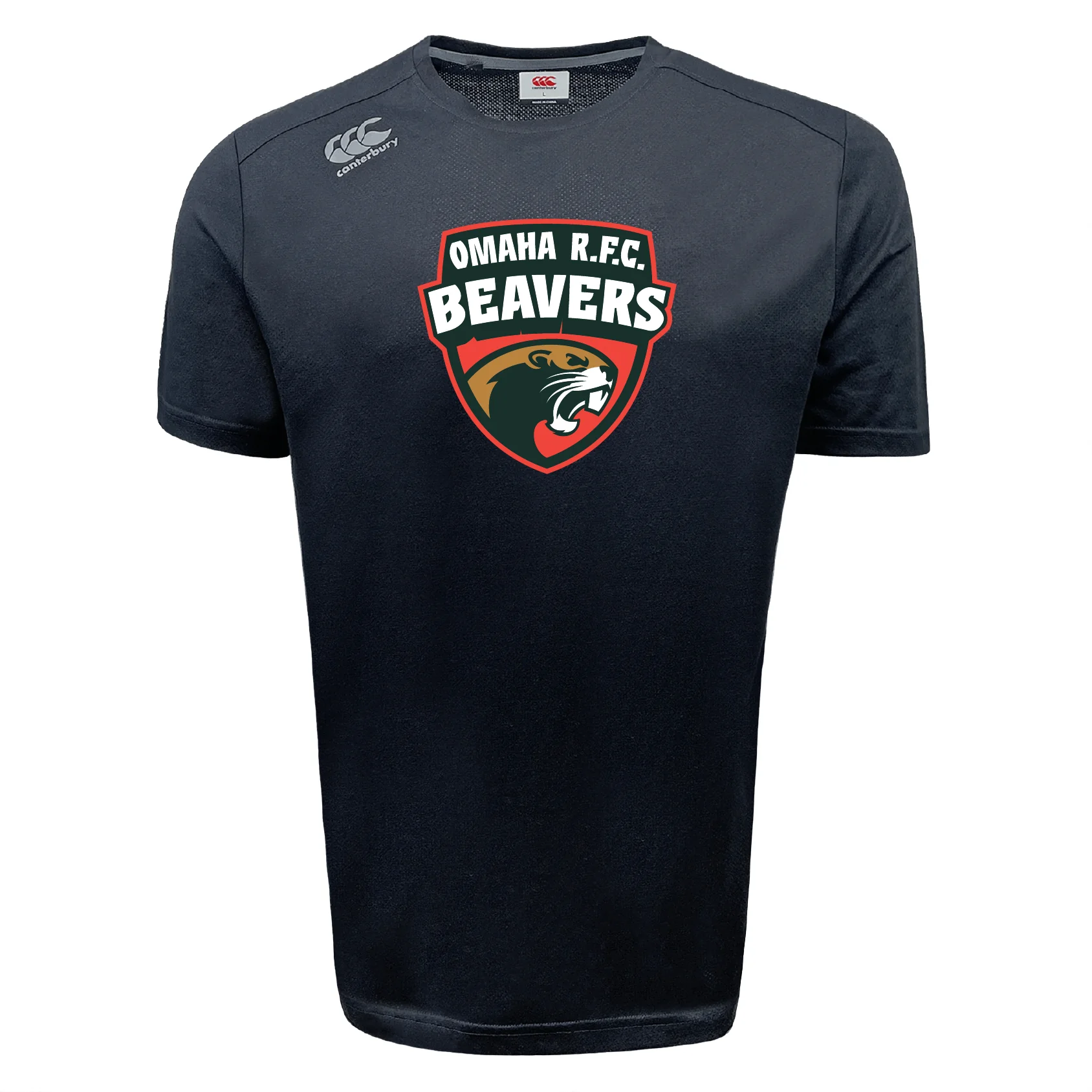 Omaha Beavers RFC Tempo Vapodri T-Shirt by Canterbury - Image 2