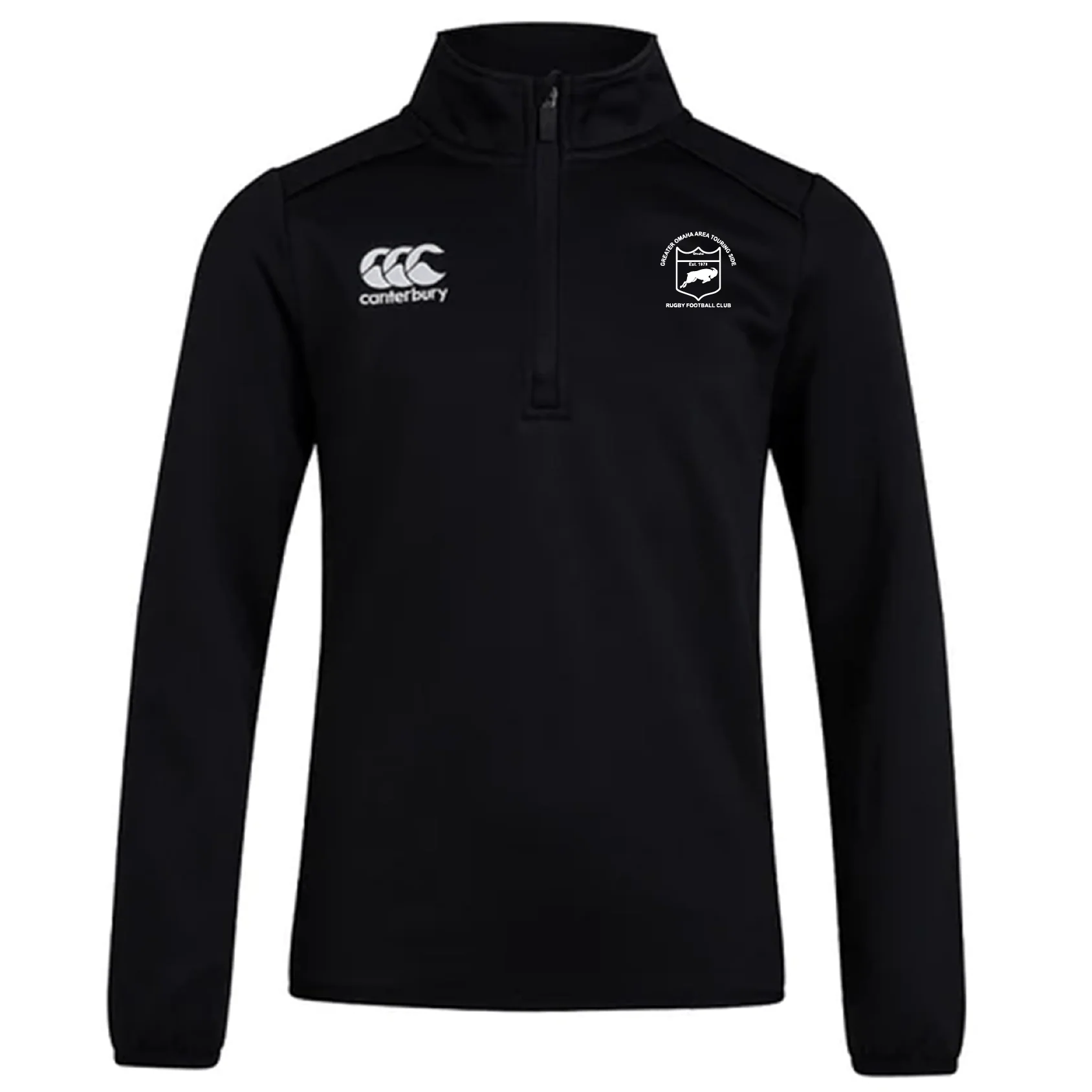 Omaha GOATS Rugby Club 1/4 Zip Mid Layer Training Top by Canterbury