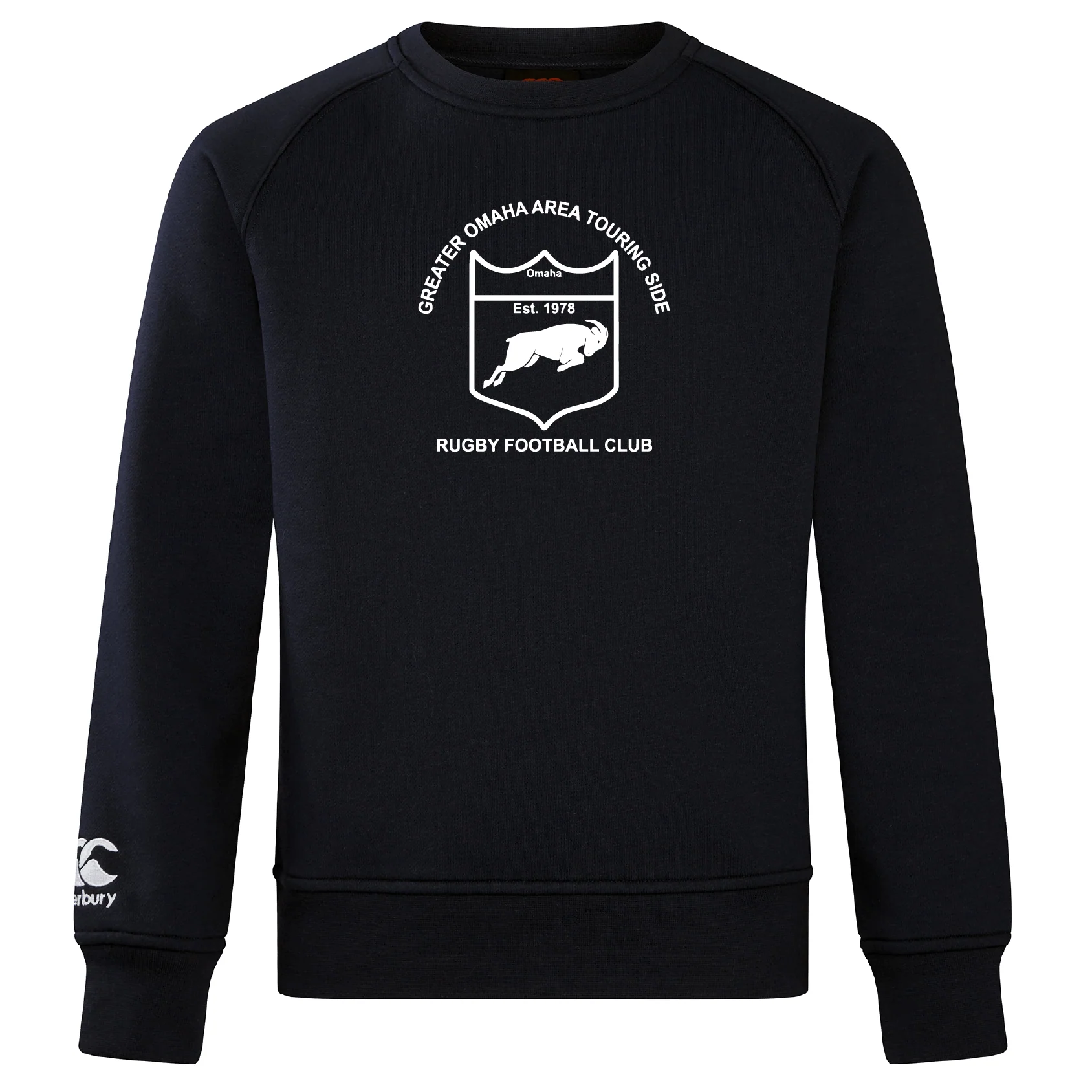Omaha GOATS Rugby Club Crew Sweatshirt by Canterbury