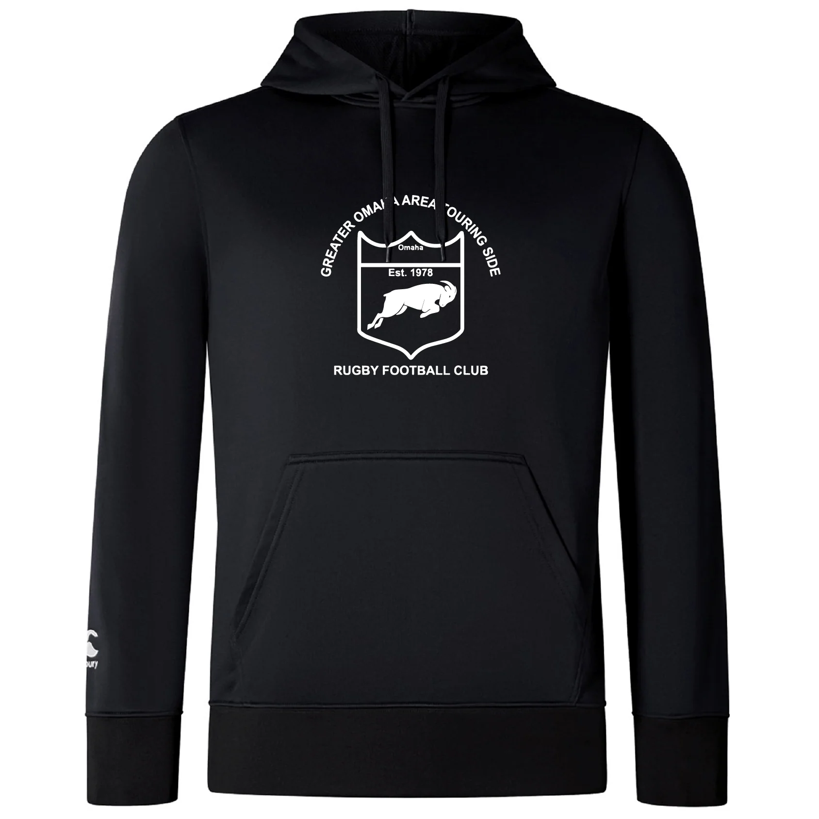 Omaha GOATS Rugby Club Lightweight Hoodie by Canterbury - Image 2