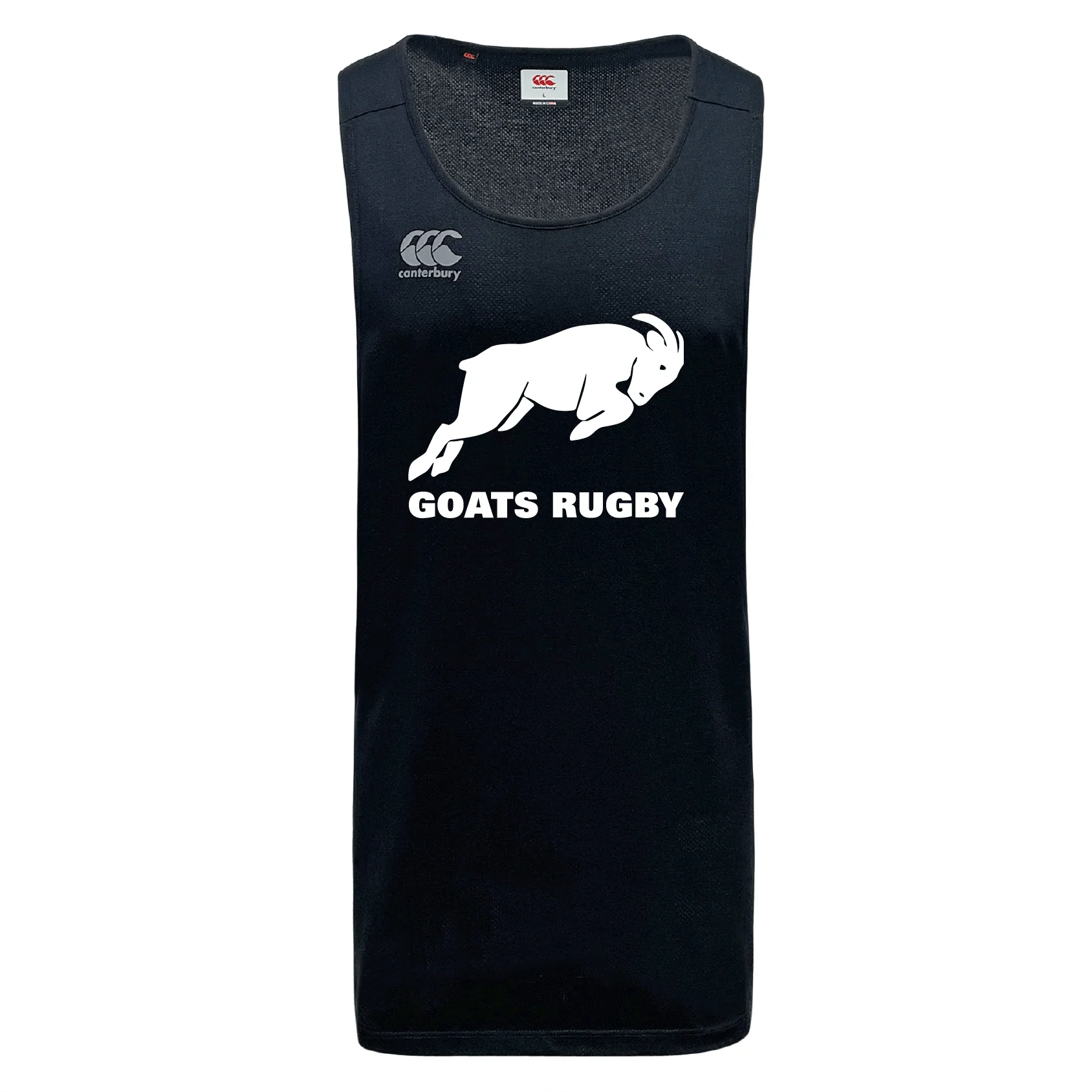 Omaha GOATS Rugby Tempo Vapodri Singlet by Canterbury - Image 2