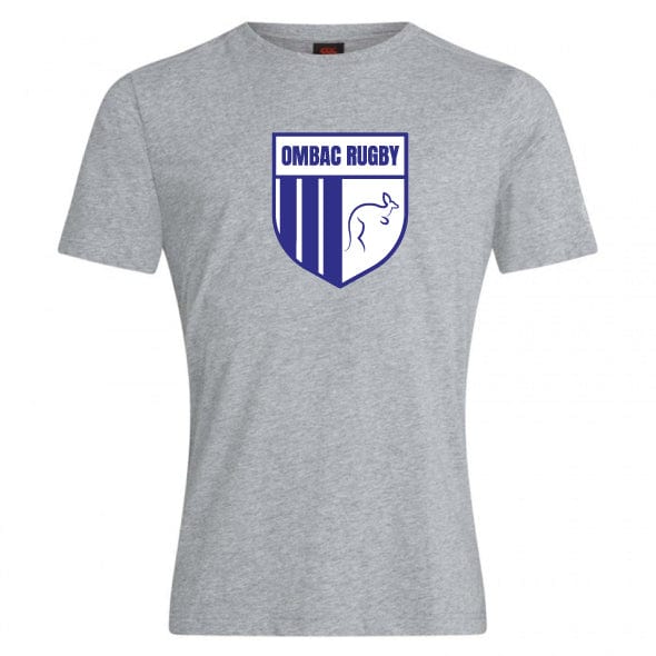 OMBAC Rugby Club Crest Plain Tee by Canterbury