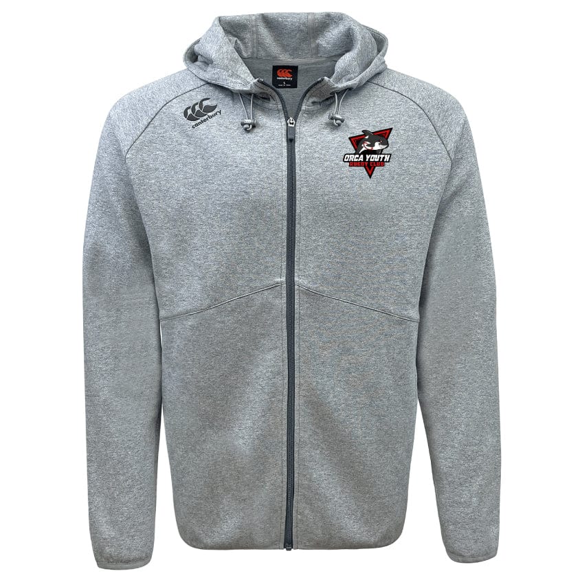 Orca Youth Tempo Vapodri Full-Zip Hoodie by Canterbury - Image 2