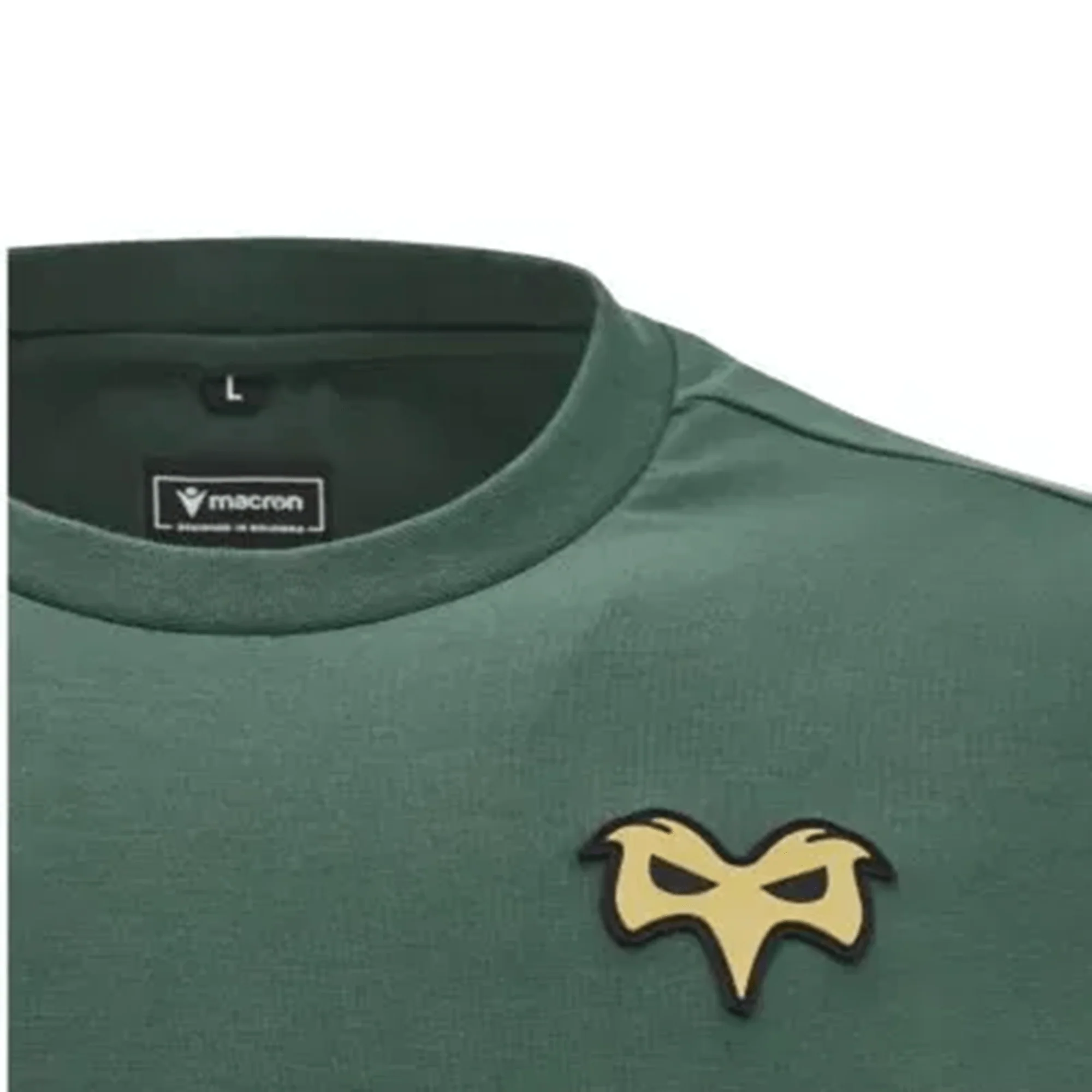 Ospreys Rugby 24/25 Poly Cotton T-Shirt by Macron - Image 3