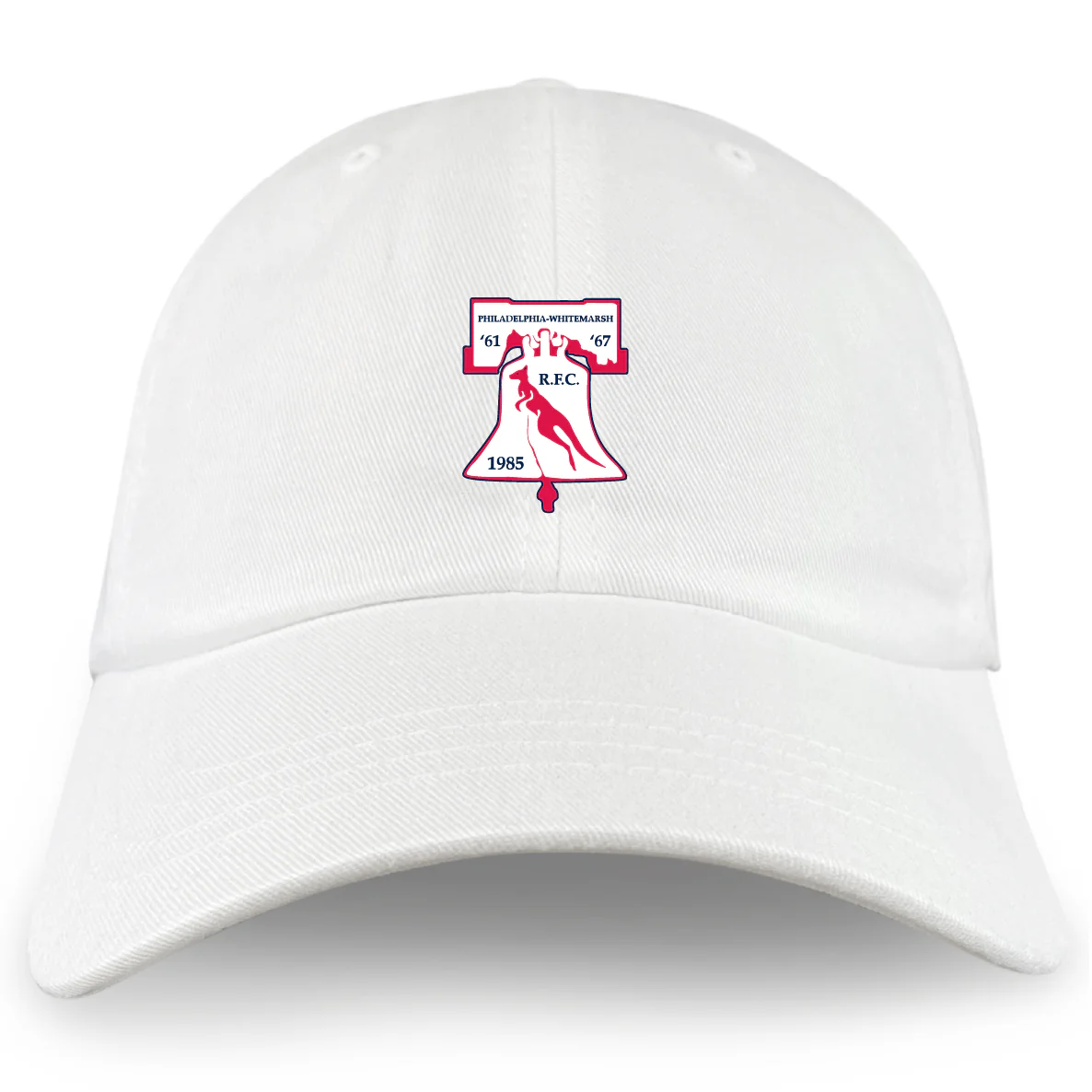 Philly Whitemarsh RFC Adult Low-Profile Cotton Twill Dad Cap - Image 2