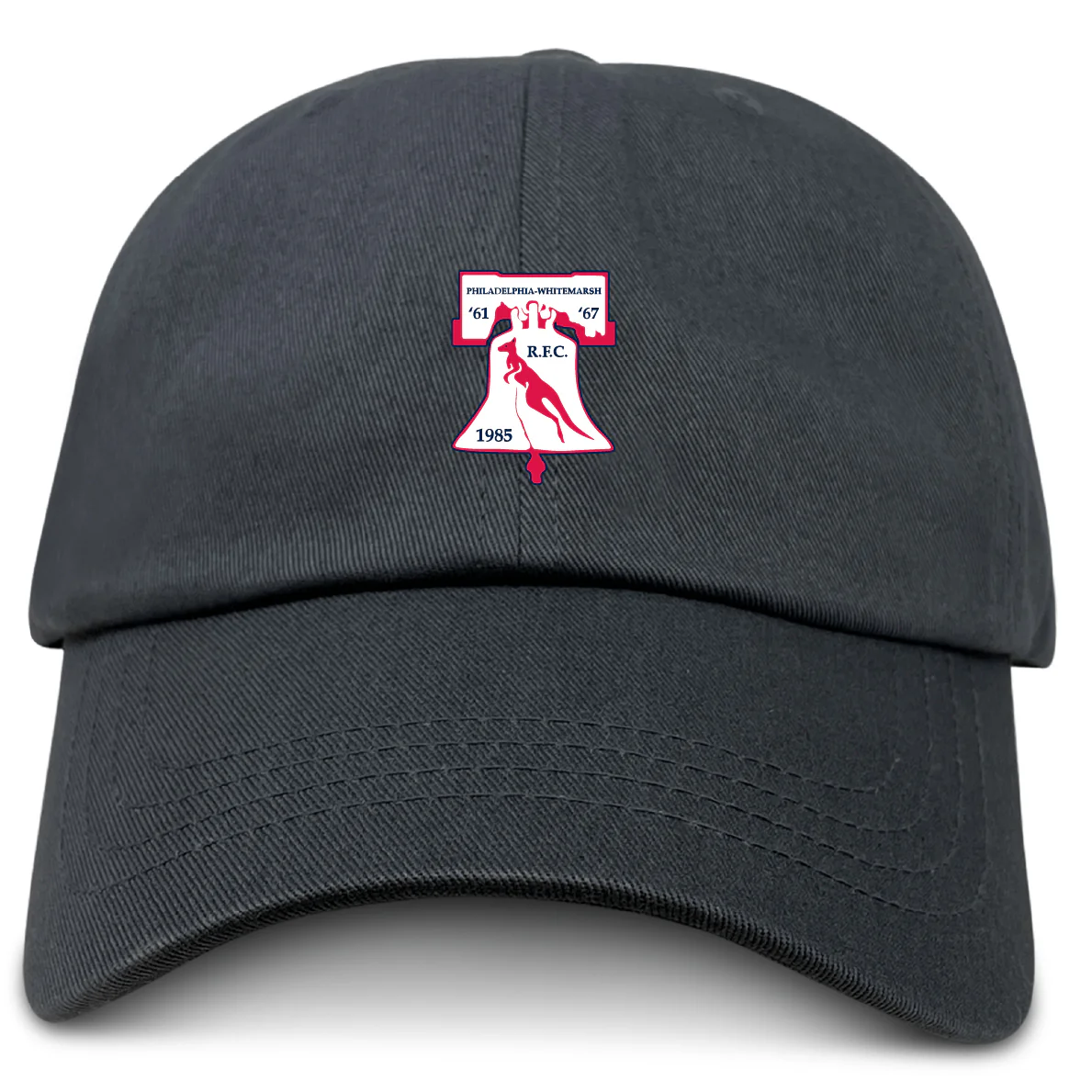 Philly Whitemarsh RFC Adult Low-Profile Cotton Twill Dad Cap - Image 3